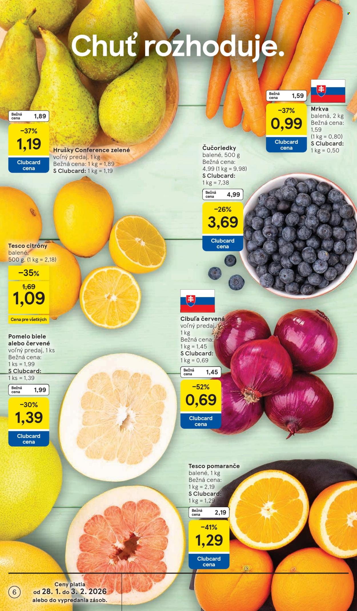 Leták TESCO supermarket - 28.1.2026 - 3.2.2026. Strana 6