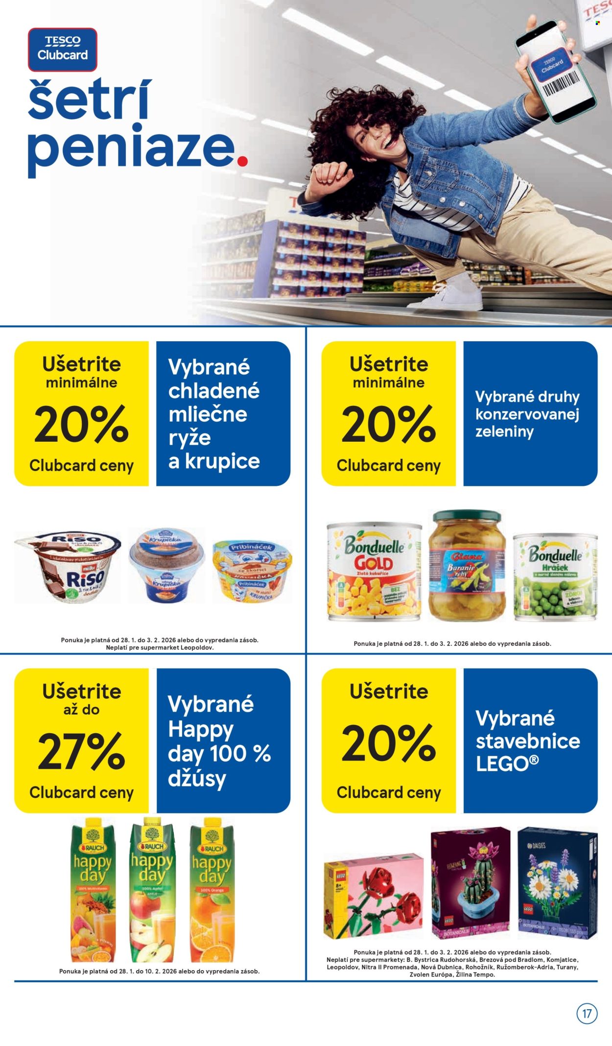 Leták TESCO supermarket - 28.1.2026 - 3.2.2026. Strana 17