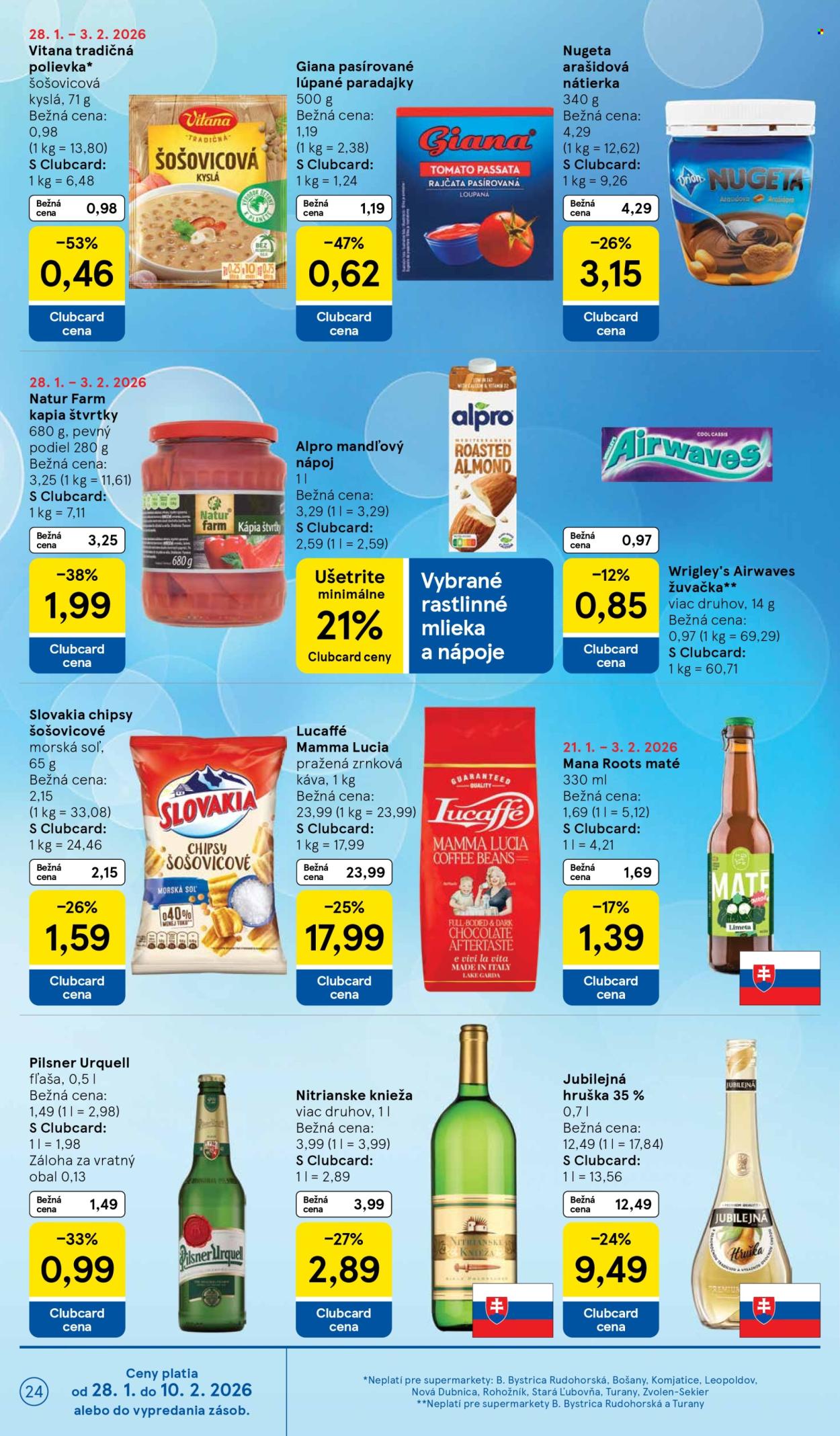 Leták TESCO supermarket - 28.1.2026 - 3.2.2026. Strana 24