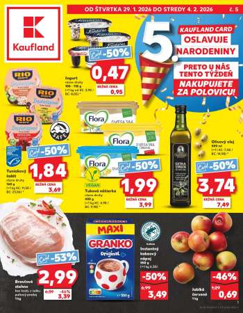 Leták Kaufland - 29.1.2026 - 4.2.2026.