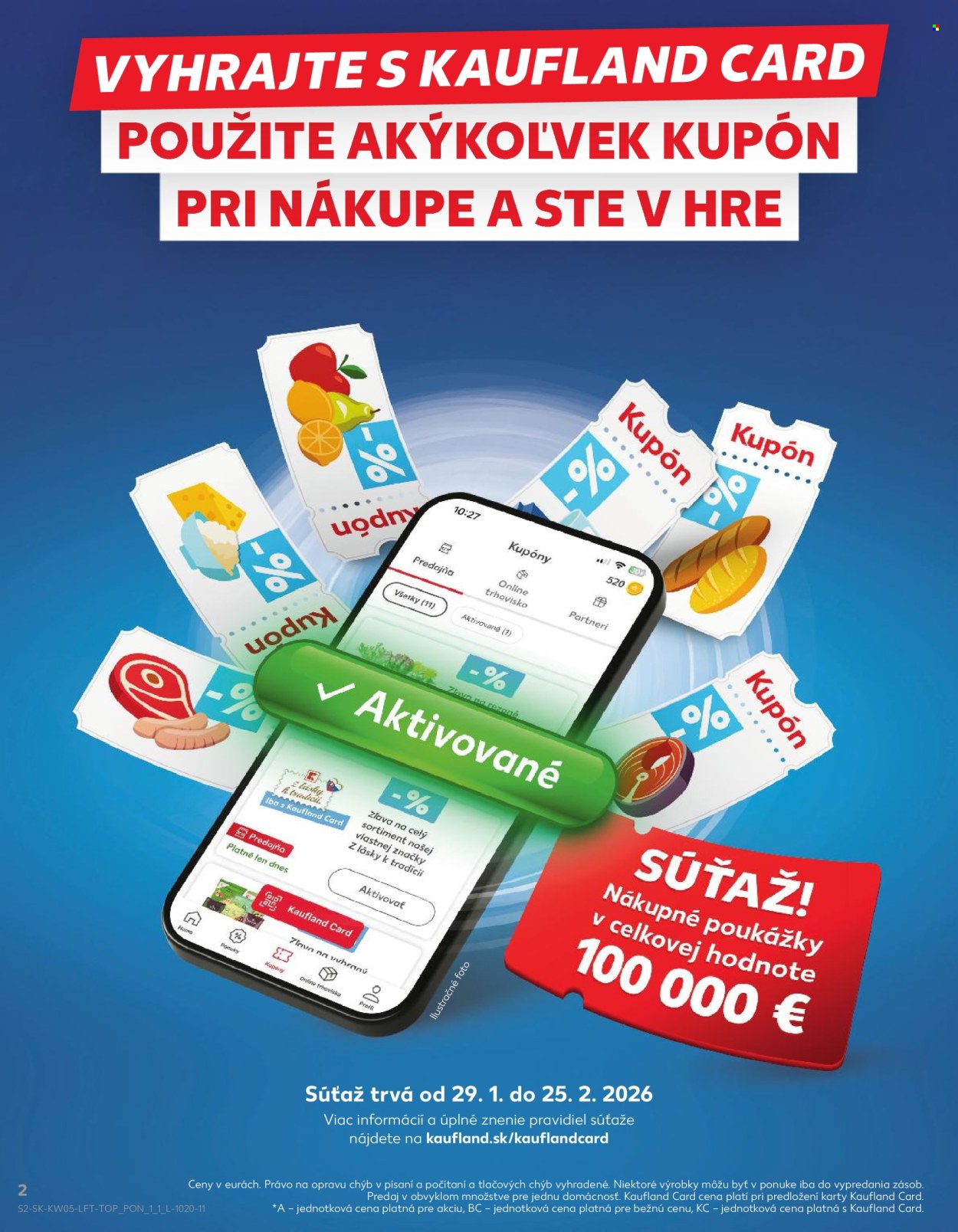 Leták Kaufland - 29.1.2026 - 4.2.2026. Strana 2