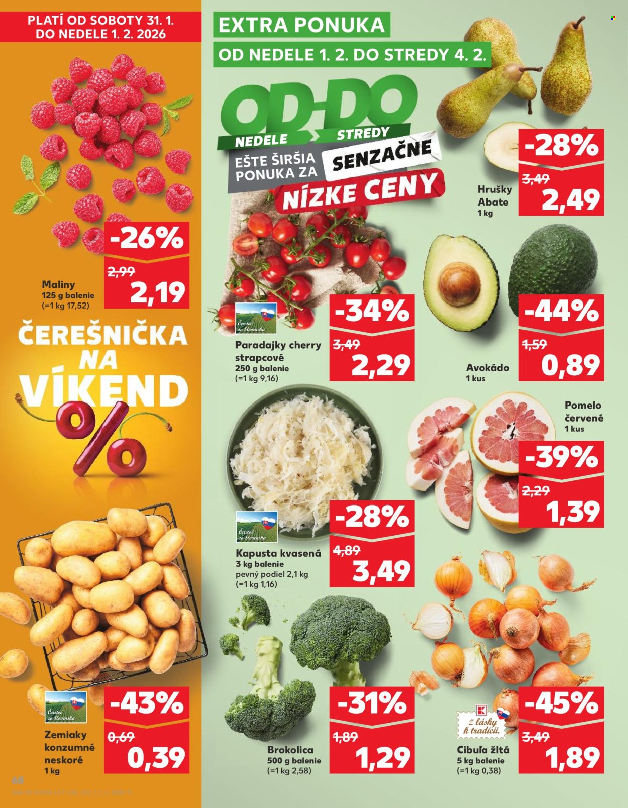 Leták Kaufland - 29.1.2026 - 4.2.2026. Strana 68