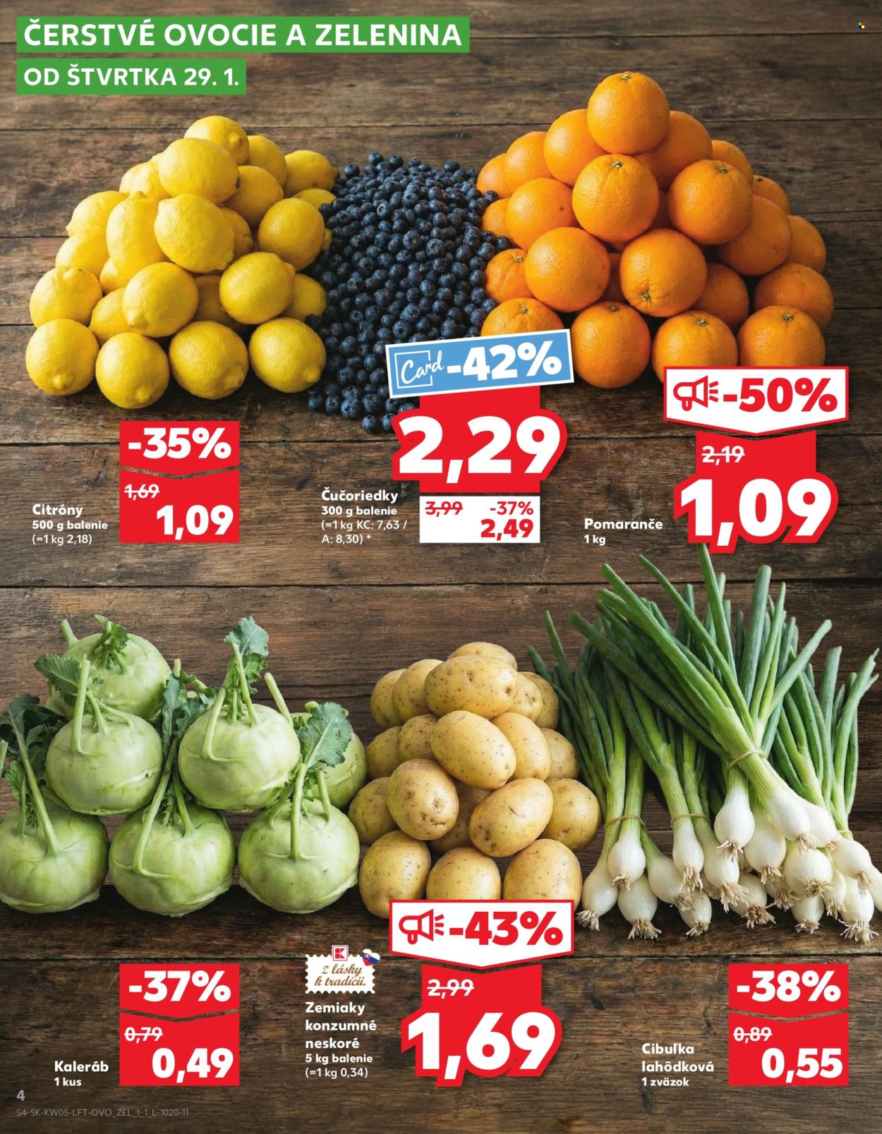 Leták Kaufland - 29.1.2026 - 4.2.2026. Strana 4
