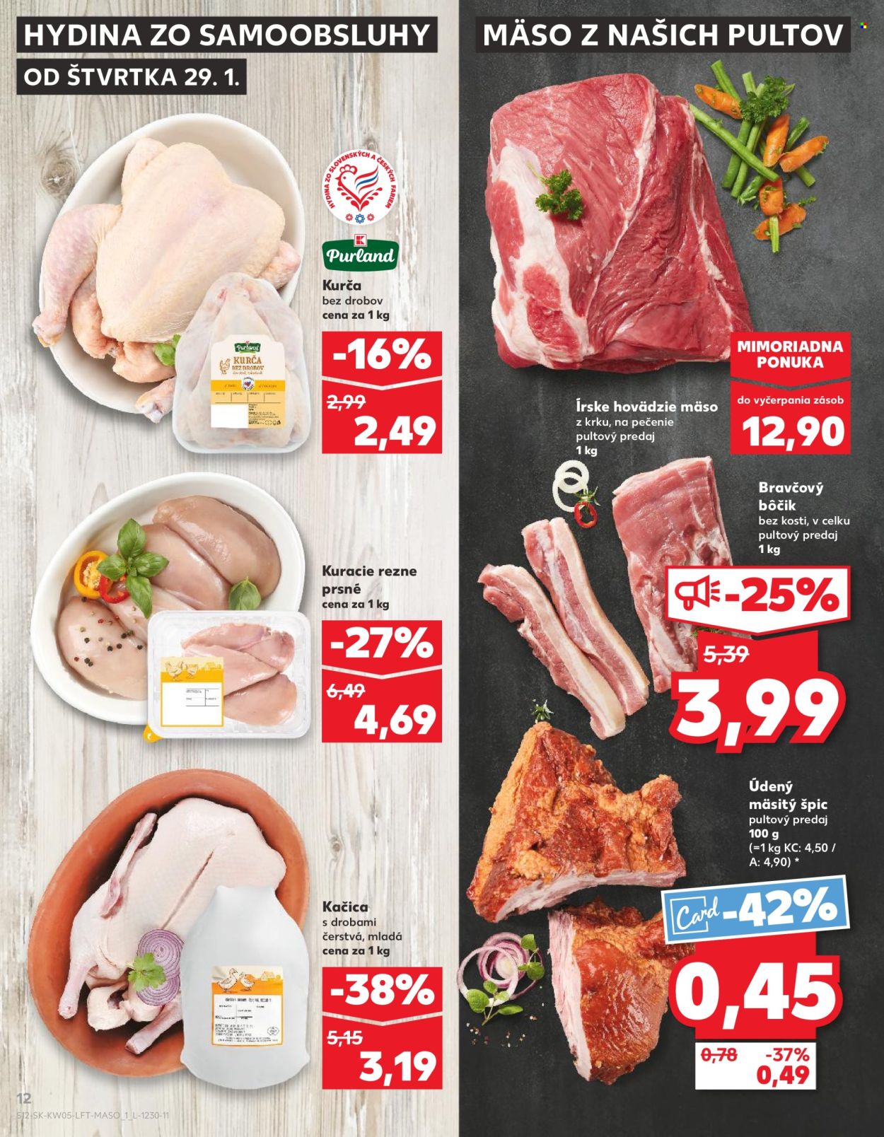Leták Kaufland - 29.1.2026 - 4.2.2026. Strana 12