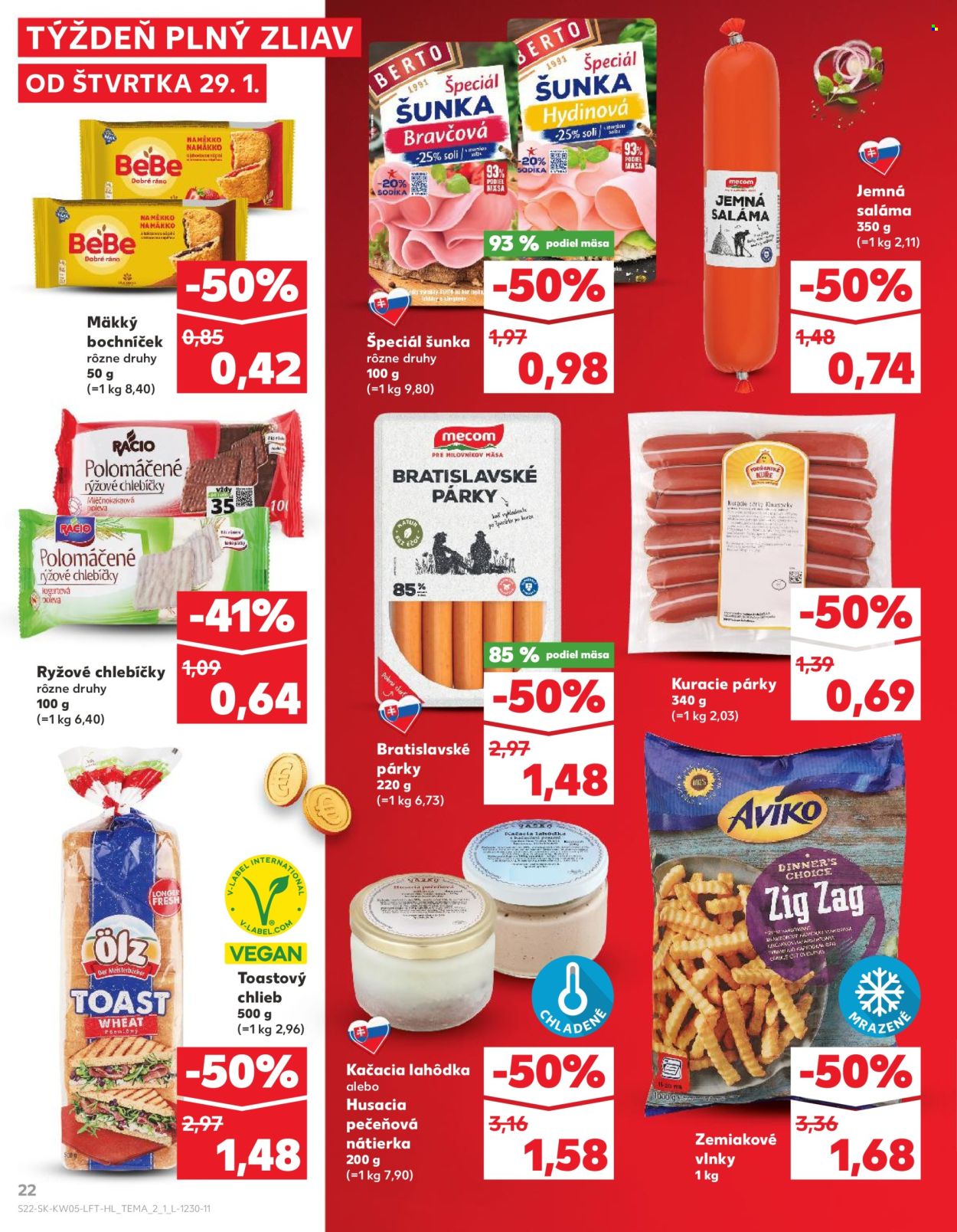 Leták Kaufland - 29.1.2026 - 4.2.2026. Strana 22