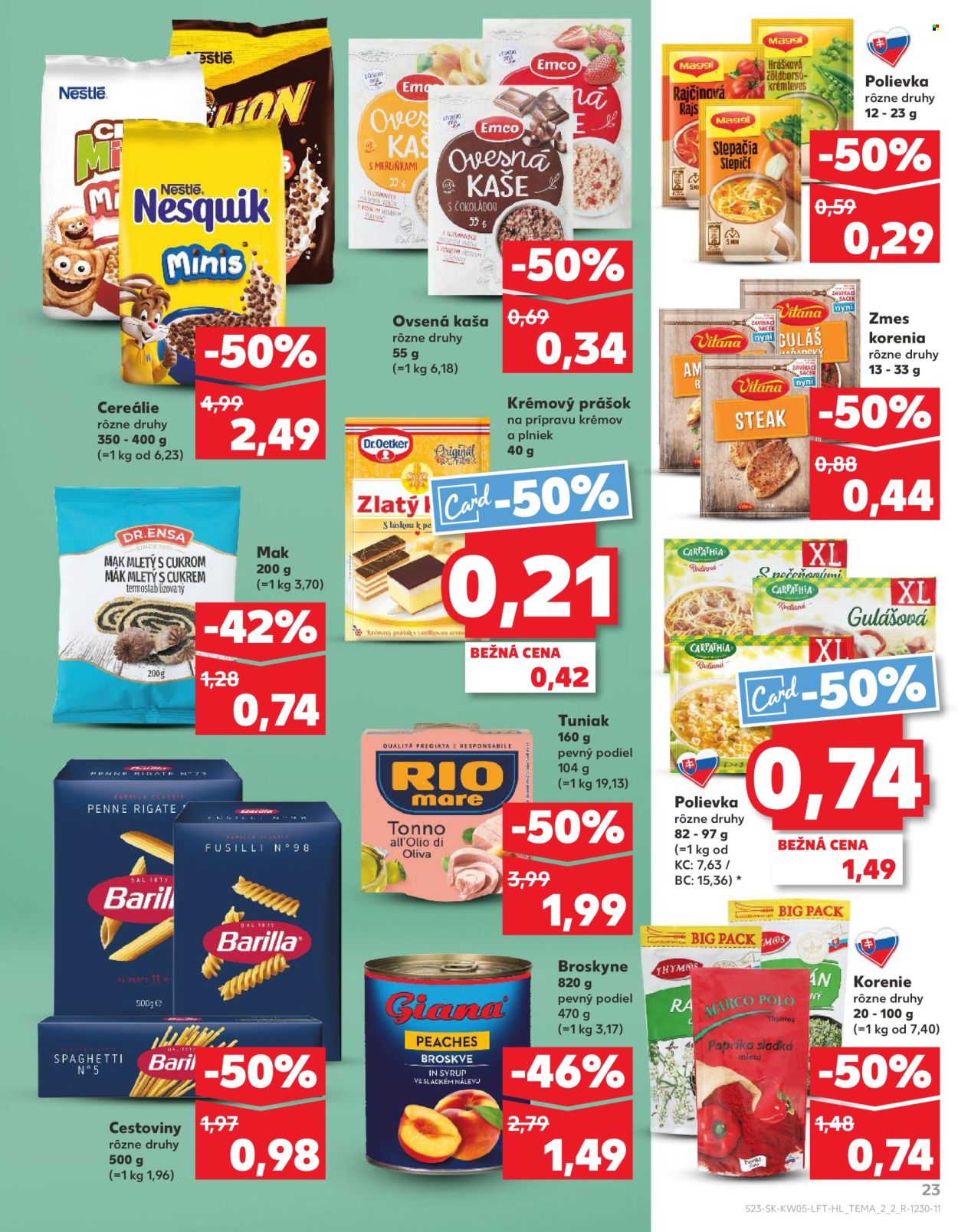 Leták Kaufland - 29.1.2026 - 4.2.2026. Strana 23