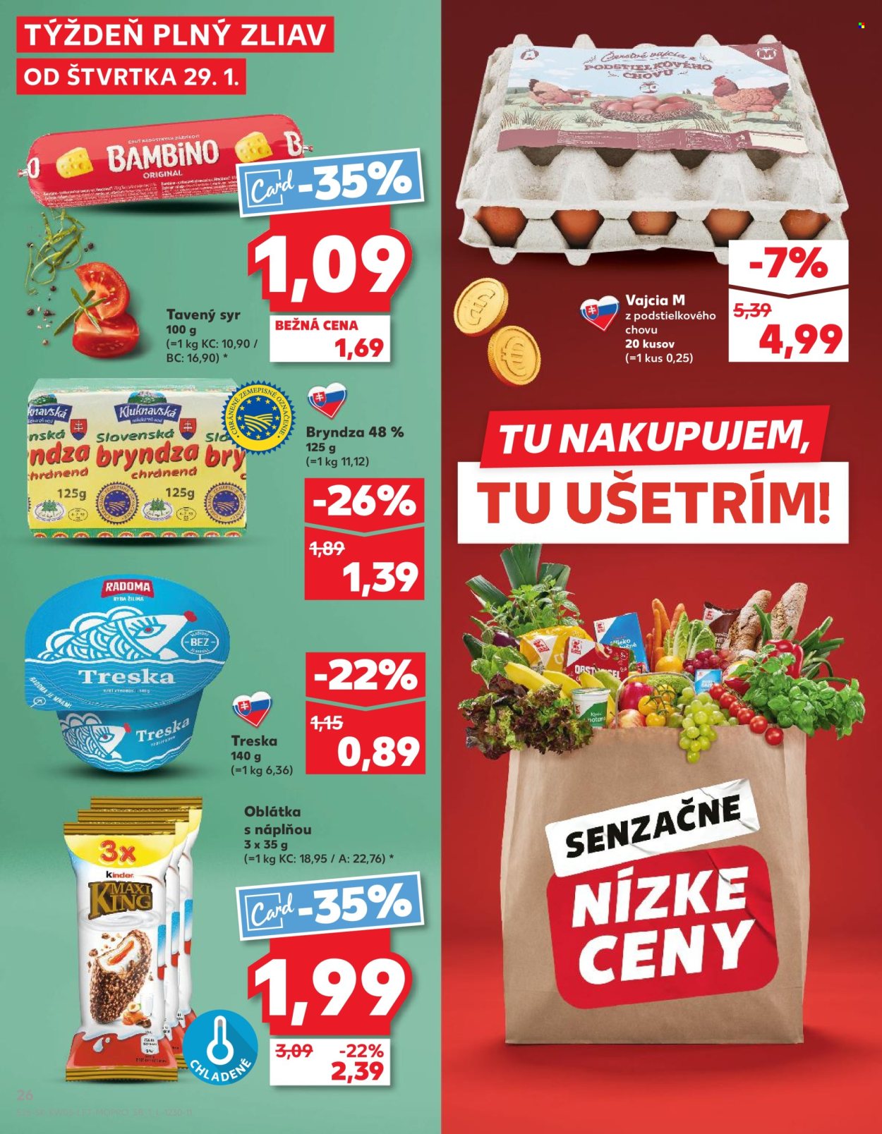 Leták Kaufland - 29.1.2026 - 4.2.2026. Strana 26