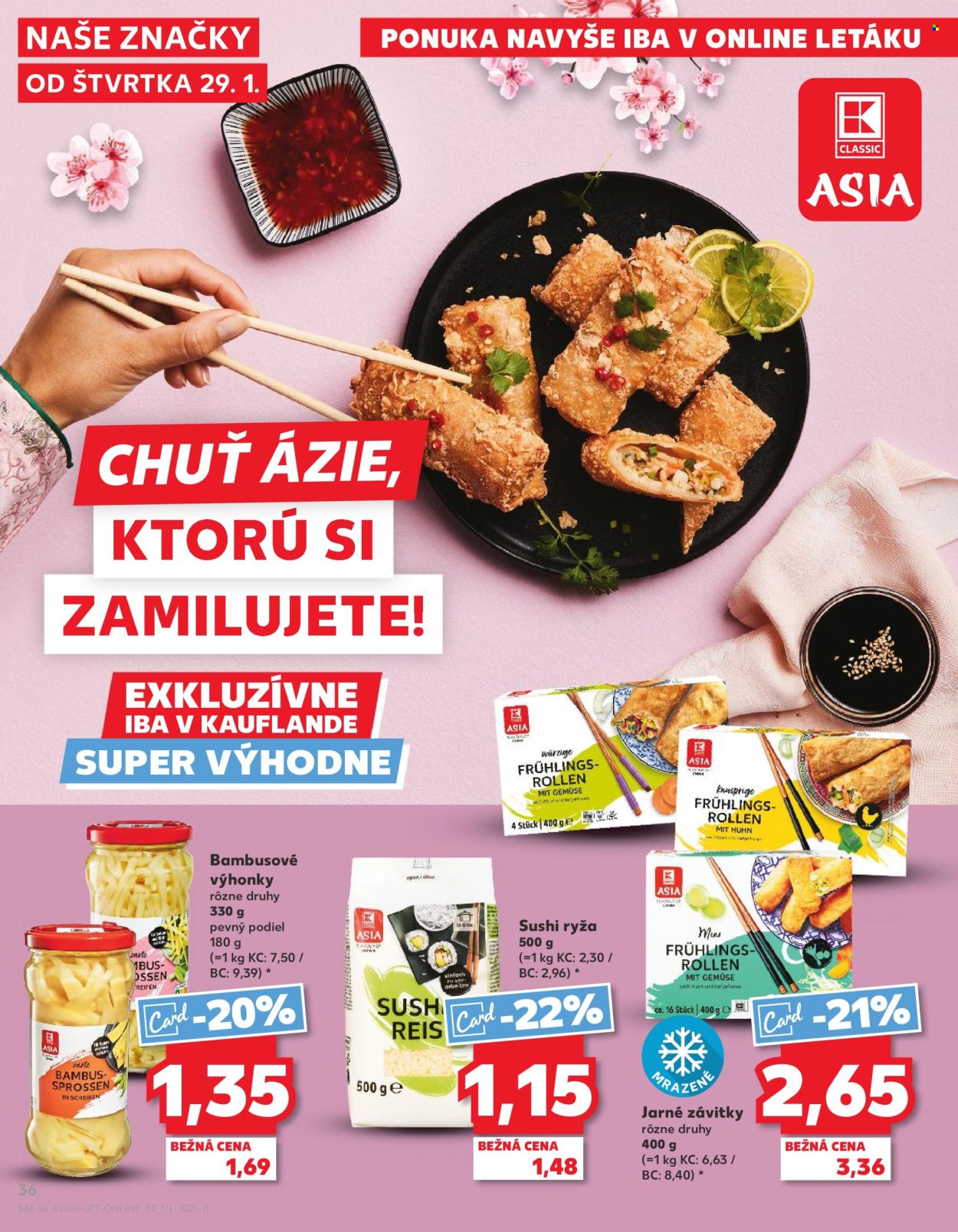 Leták Kaufland - 29.1.2026 - 4.2.2026. Strana 36