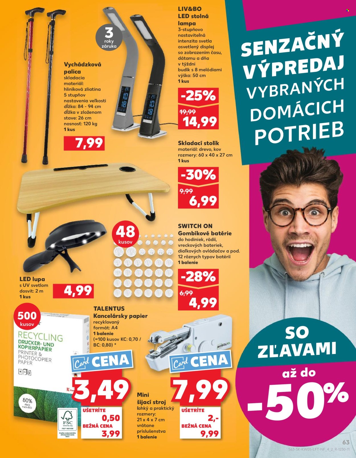 Leták Kaufland - 29.1.2026 - 4.2.2026. Strana 63