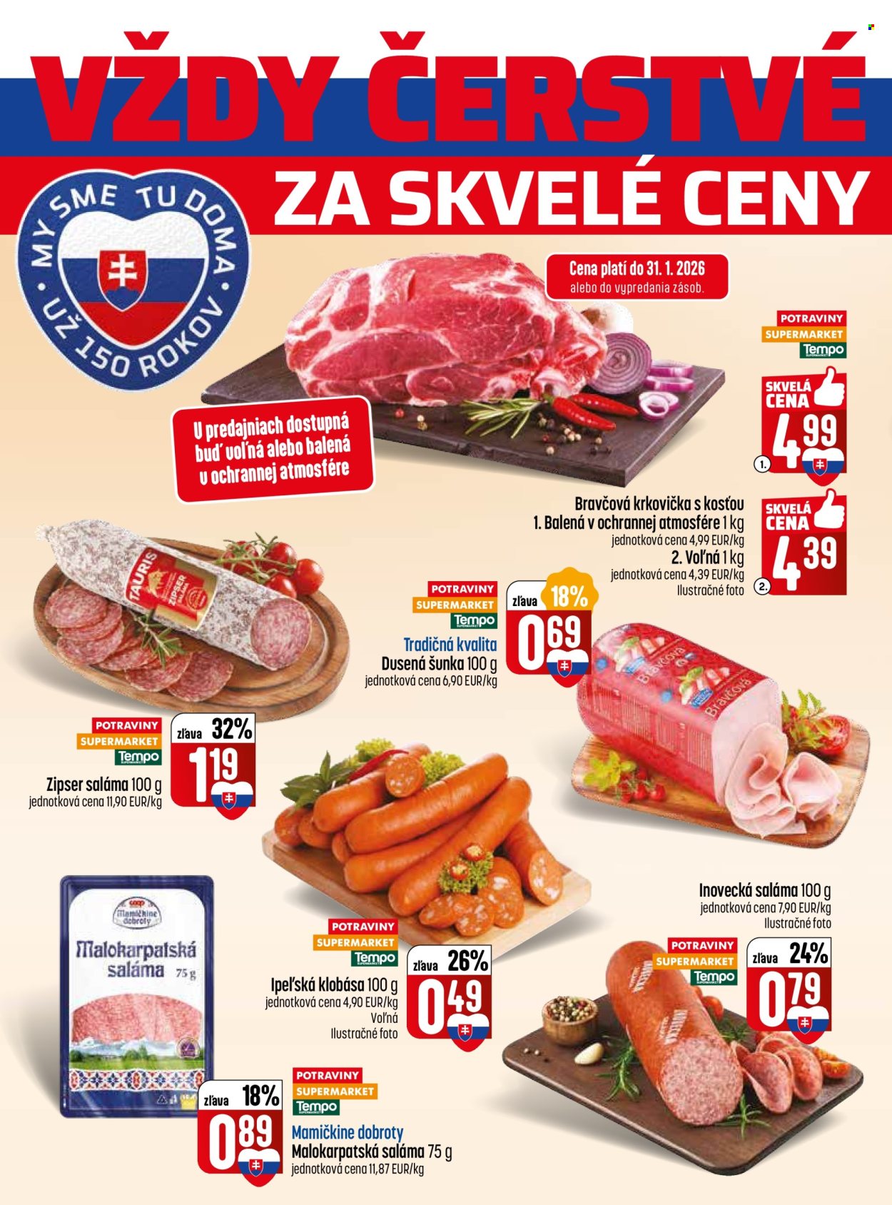 Leták COOP Jednota - 29.1.2026 - 4.2.2026. Strana 4