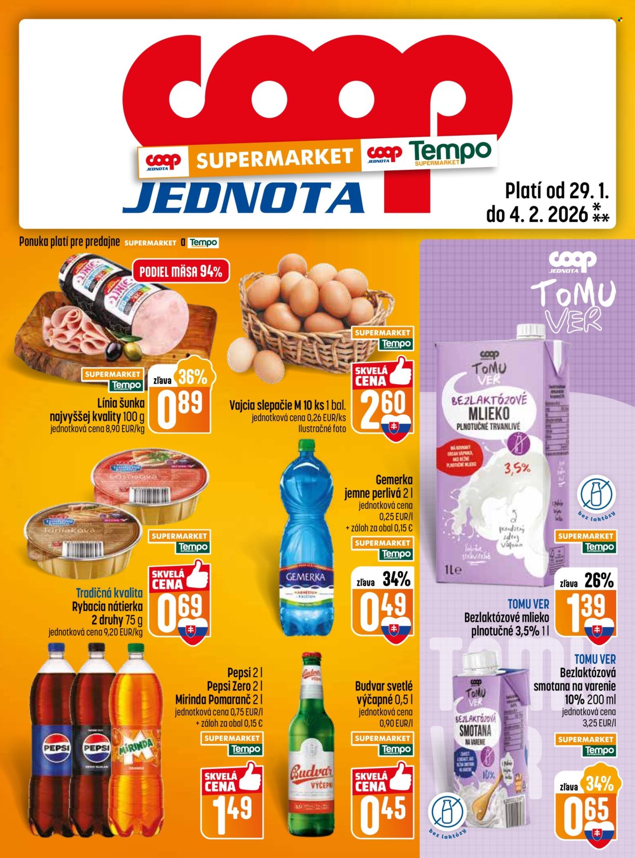 Leták COOP Jednota - 29.1.2026 - 4.2.2026. Strana 13