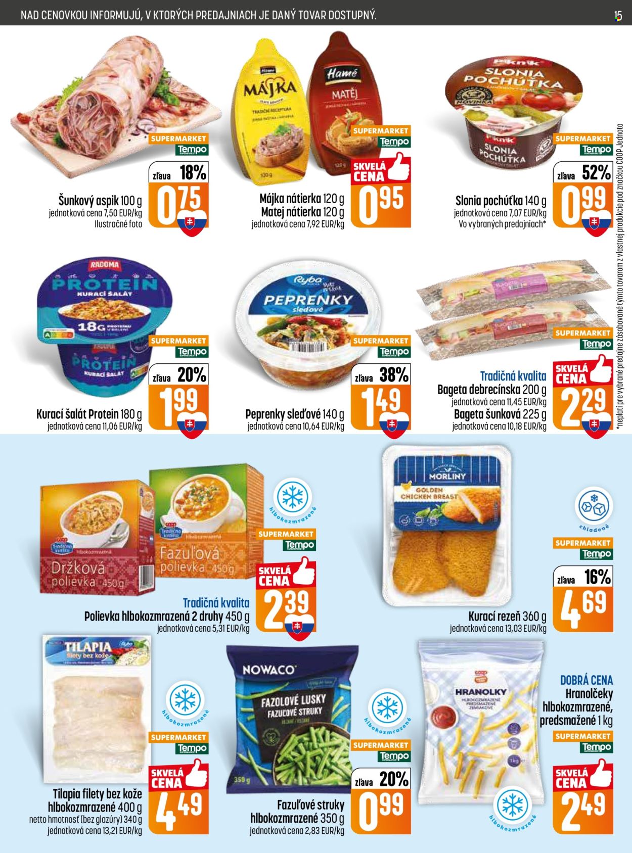 Leták COOP Jednota - 29.1.2026 - 4.2.2026. Strana 15