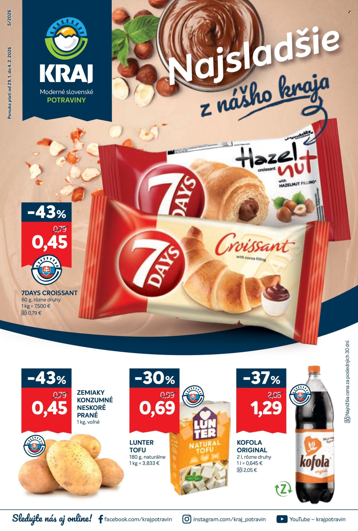 Leták Kraj - 29.1.2026 - 4.2.2026. Strana 1
