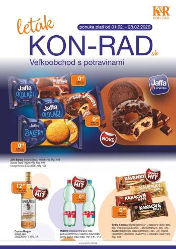 Leták KON-RAD - 1.2.2026 - 28.2.2026.