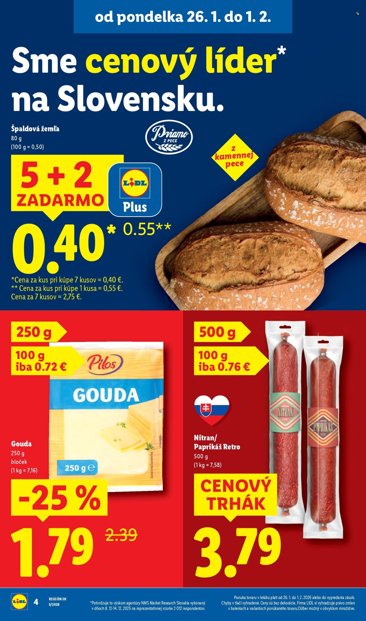 Leták Lidl - 29.1.2026 - 1.2.2026. Strana 7