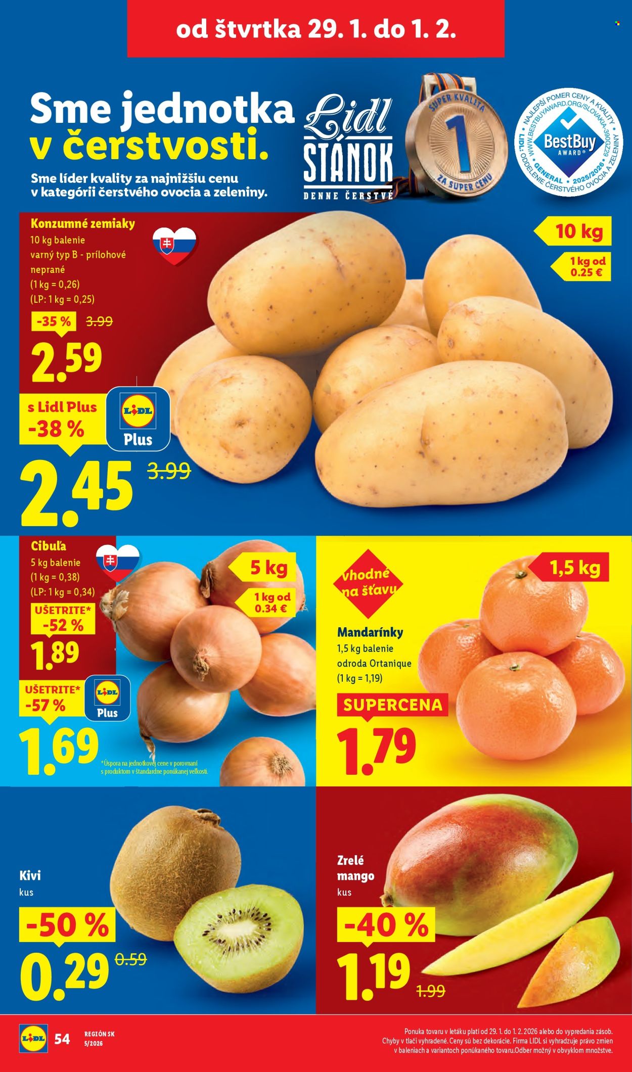 Leták Lidl - 29.1.2026 - 1.2.2026. Strana 14
