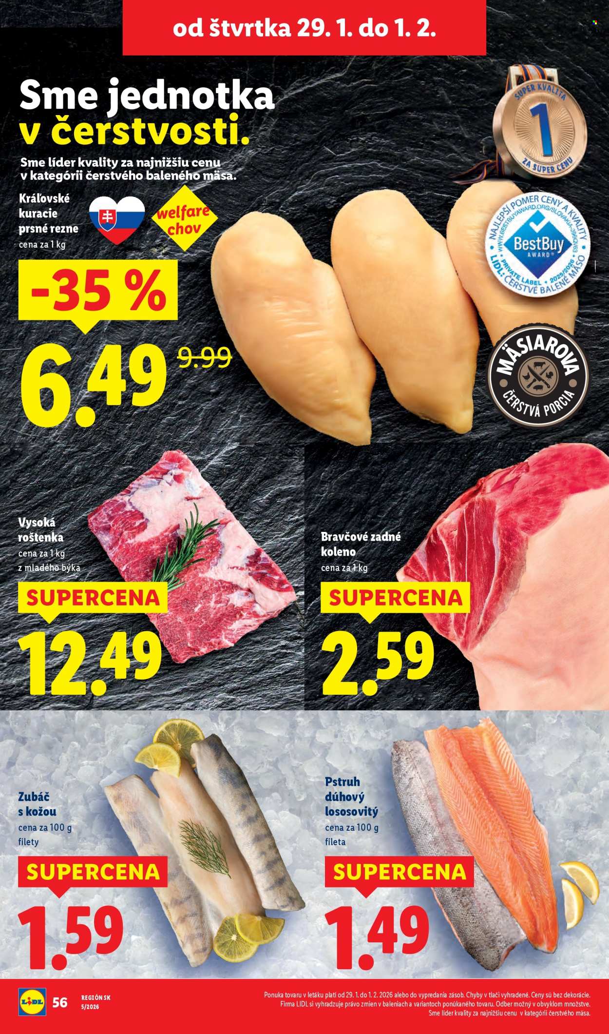 Leták Lidl - 29.1.2026 - 1.2.2026. Strana 16