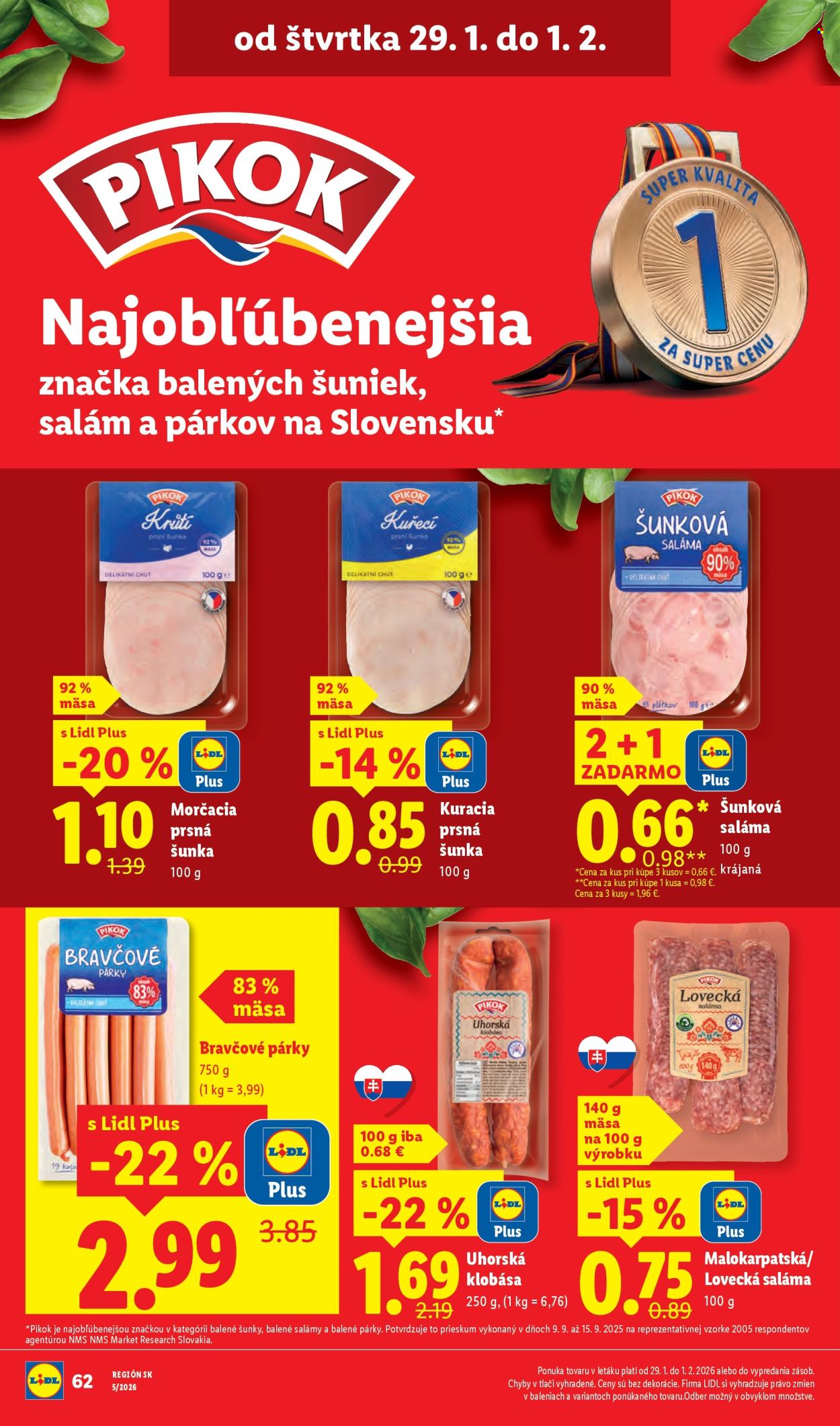 Leták Lidl - 29.1.2026 - 1.2.2026. Strana 22