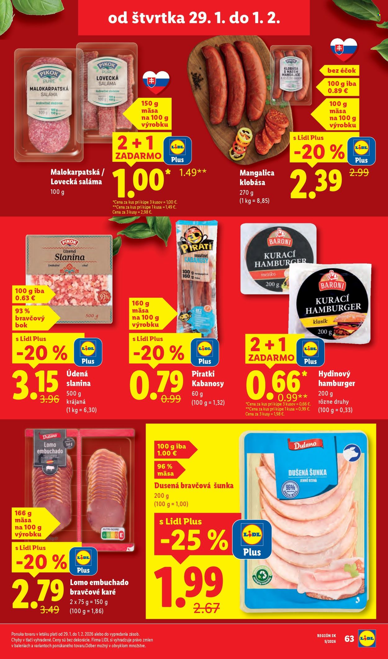 Leták Lidl - 29.1.2026 - 1.2.2026. Strana 23