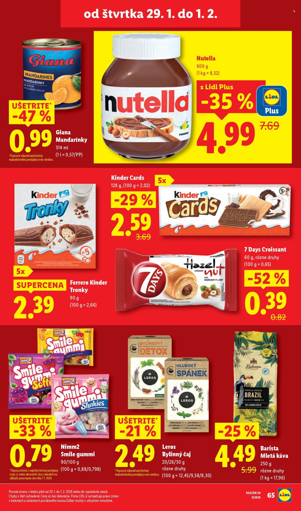 Leták Lidl - 29.1.2026 - 1.2.2026. Strana 25