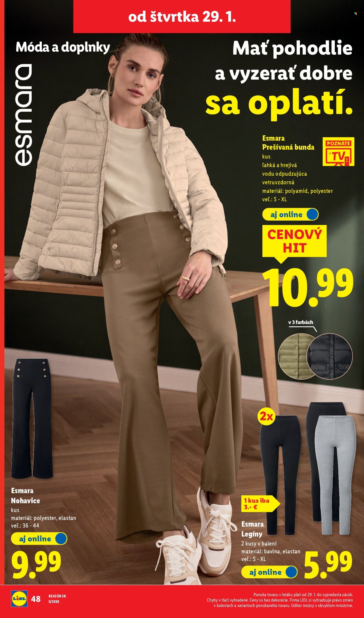 Leták Lidl - 29.1.2026 - 1.2.2026. Strana 34