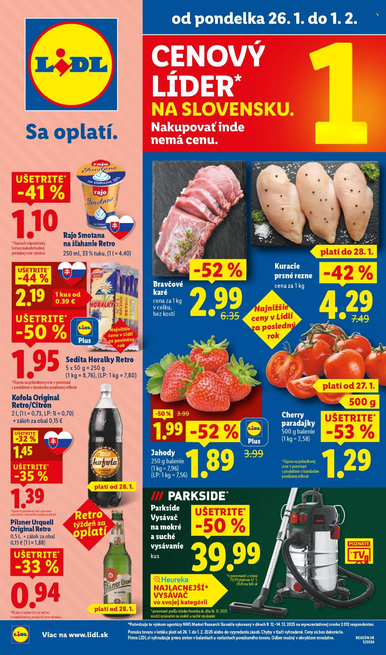 Leták Lidl - 29.1.2026 - 1.2.2026. Strana 43
