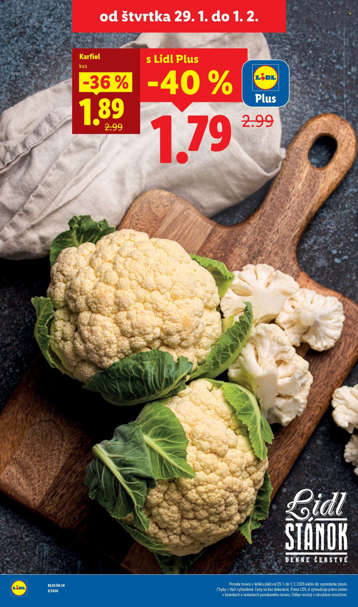Leták Lidl - 29.1.2026 - 1.2.2026. Strana 47