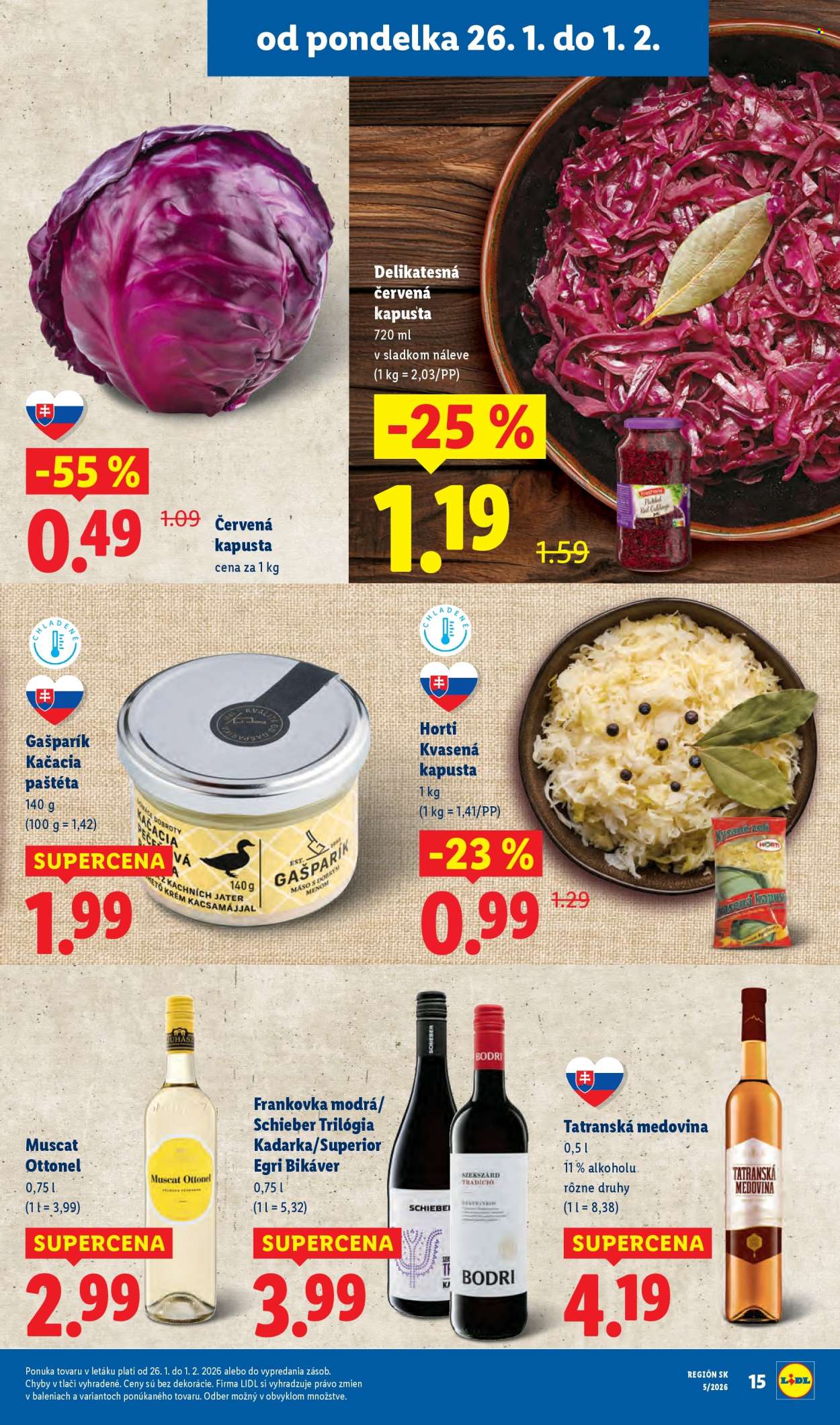 Leták Lidl - 29.1.2026 - 1.2.2026. Strana 51
