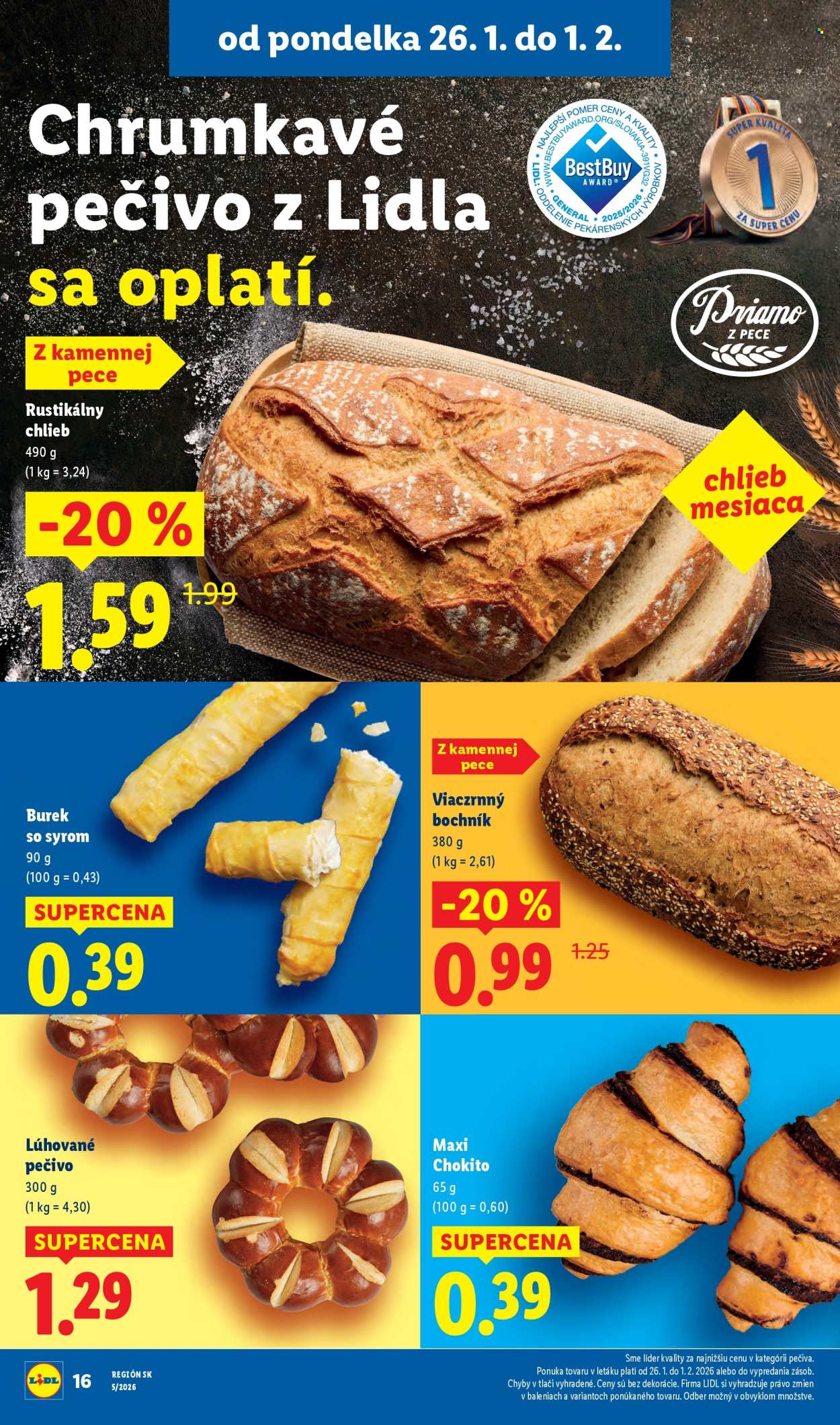 Leták Lidl - 29.1.2026 - 1.2.2026. Strana 52