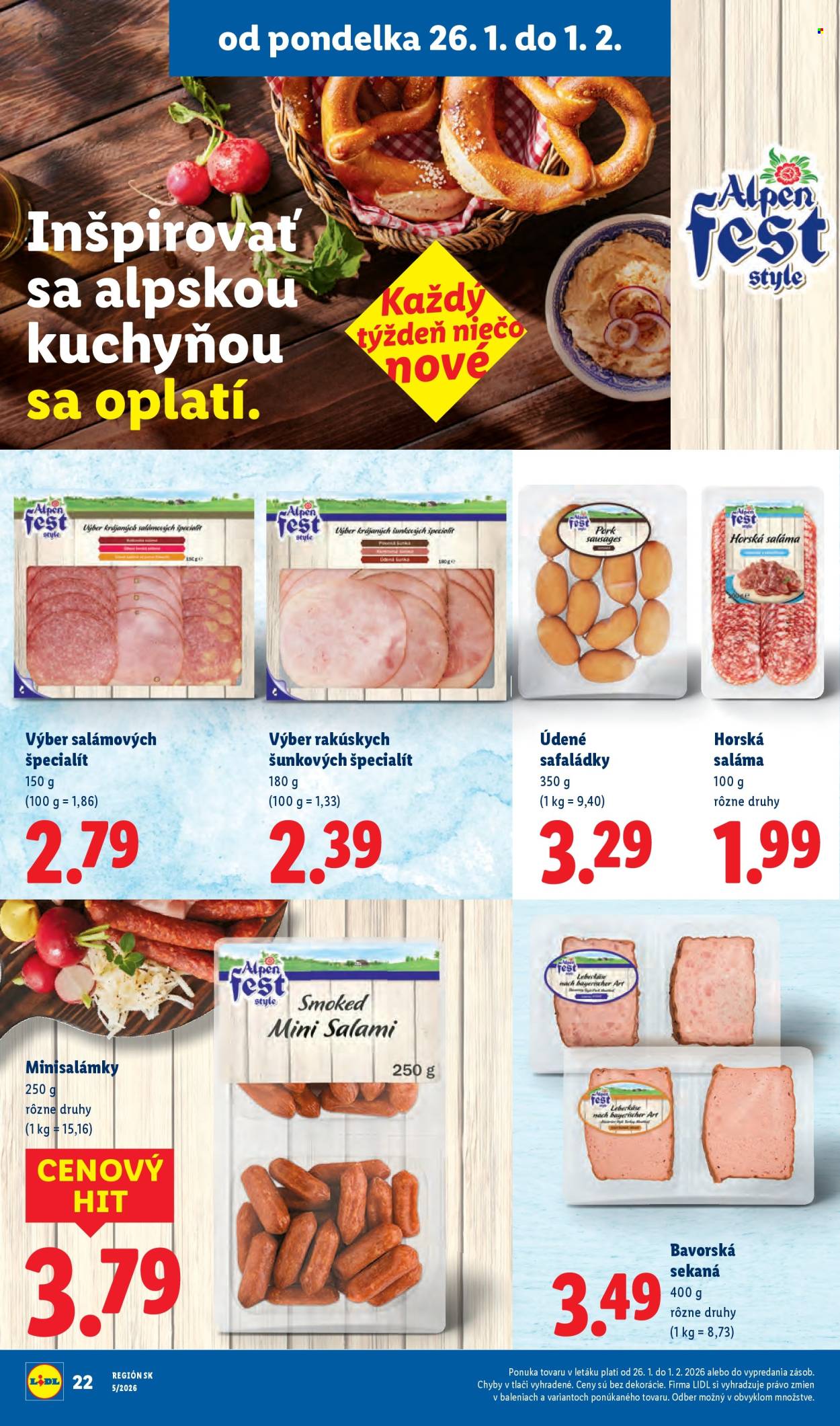 Leták Lidl - 29.1.2026 - 1.2.2026. Strana 60
