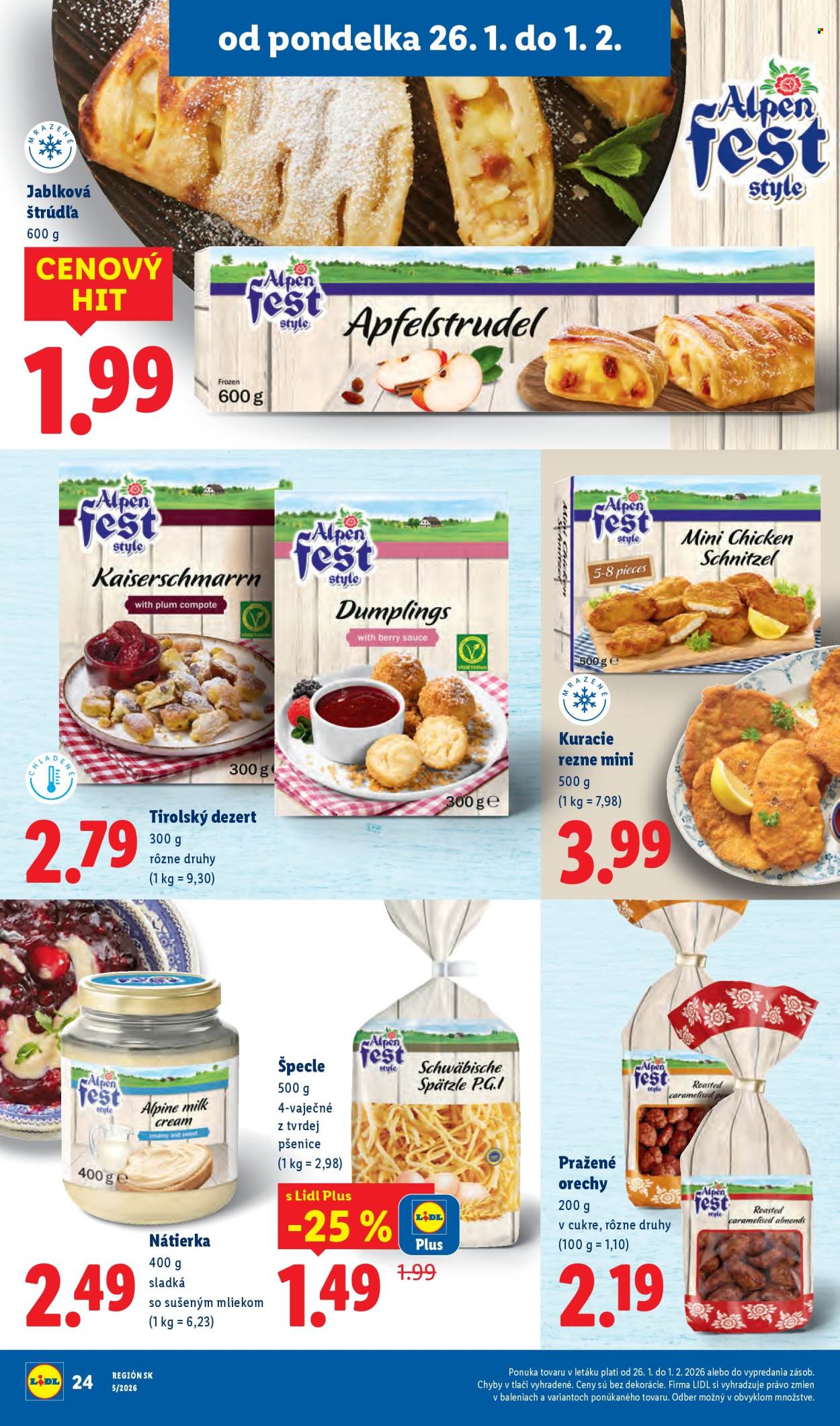 Leták Lidl - 29.1.2026 - 1.2.2026. Strana 62