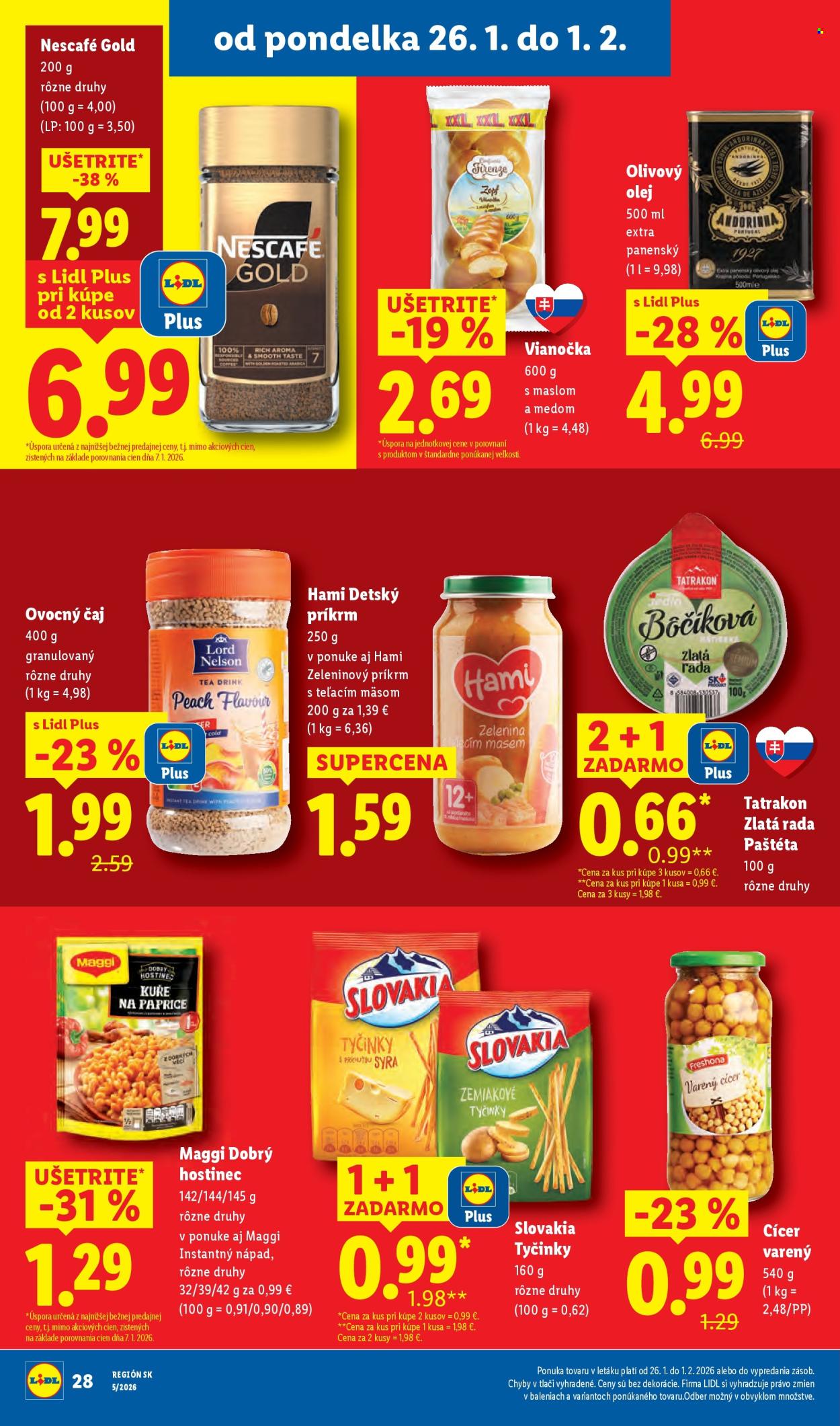 Leták Lidl - 29.1.2026 - 1.2.2026. Strana 70