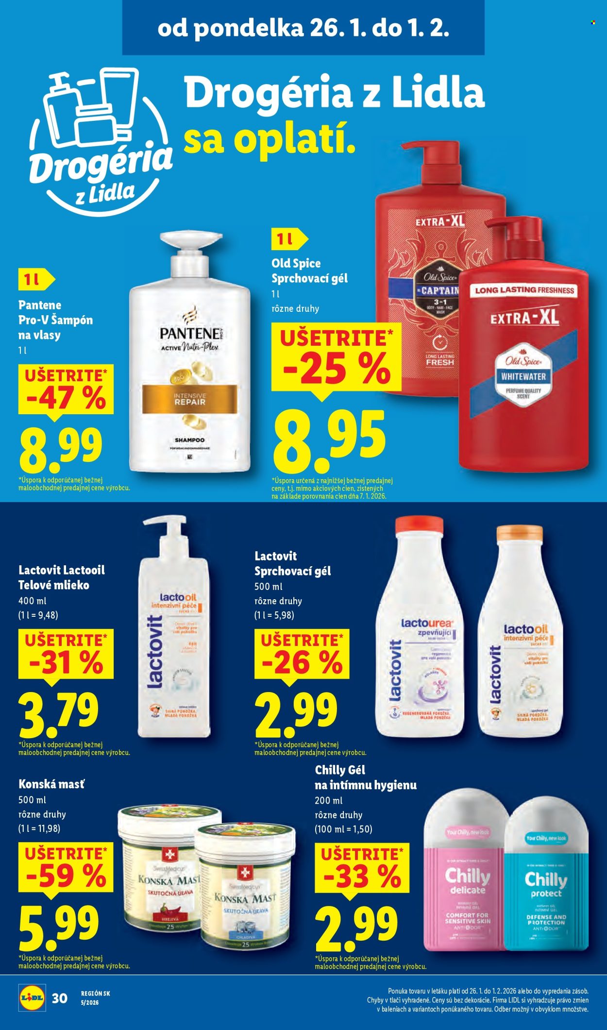 Leták Lidl - 29.1.2026 - 1.2.2026. Strana 72
