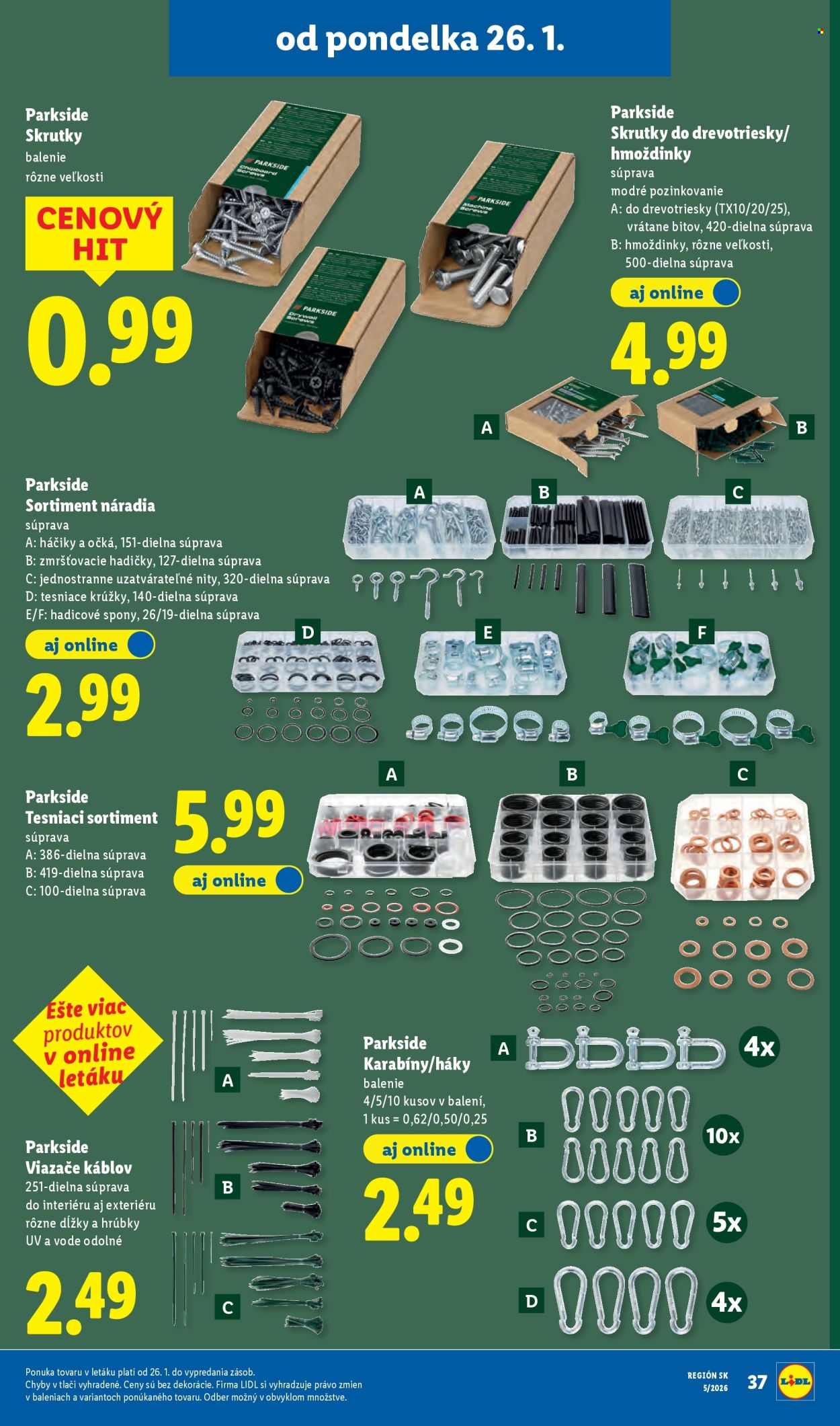 Leták Lidl - 29.1.2026 - 1.2.2026. Strana 85
