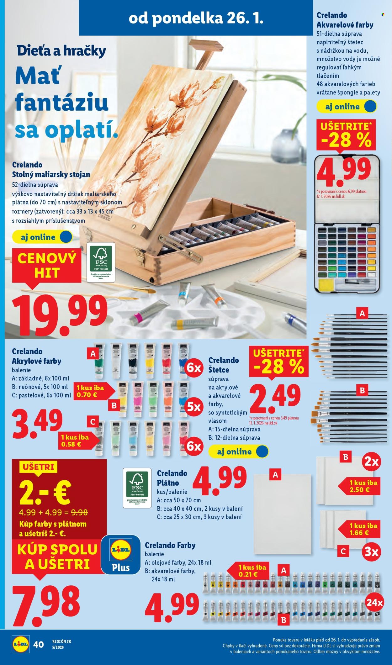 Leták Lidl - 29.1.2026 - 1.2.2026. Strana 90