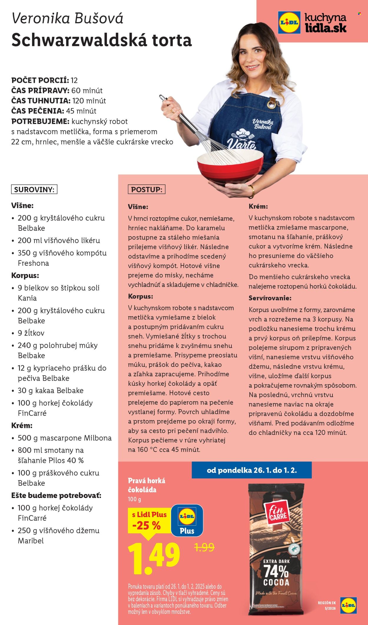Leták Lidl - 29.1.2026 - 1.2.2026. Strana 99