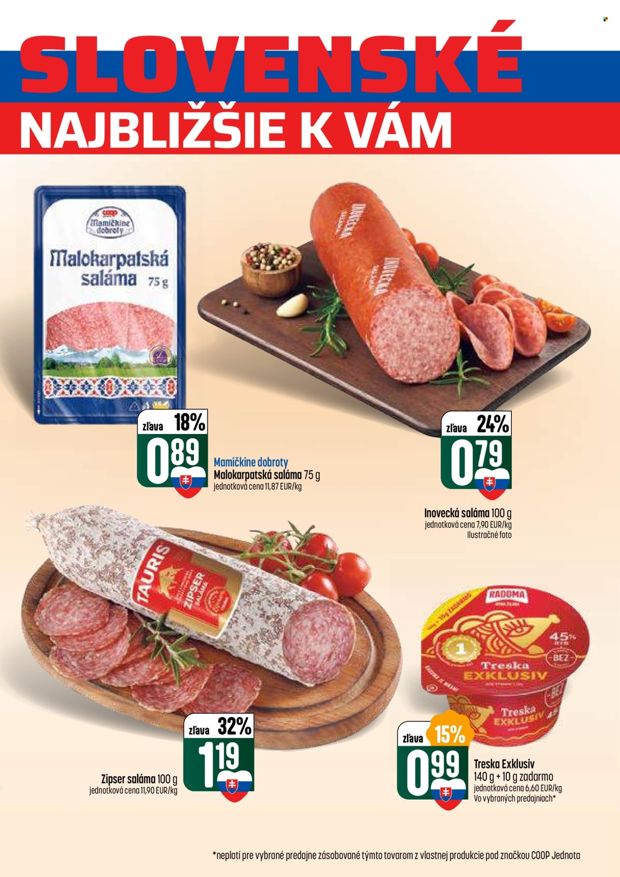Leták COOP Jednota - 29.1.2026 - 4.2.2026. Strana 9