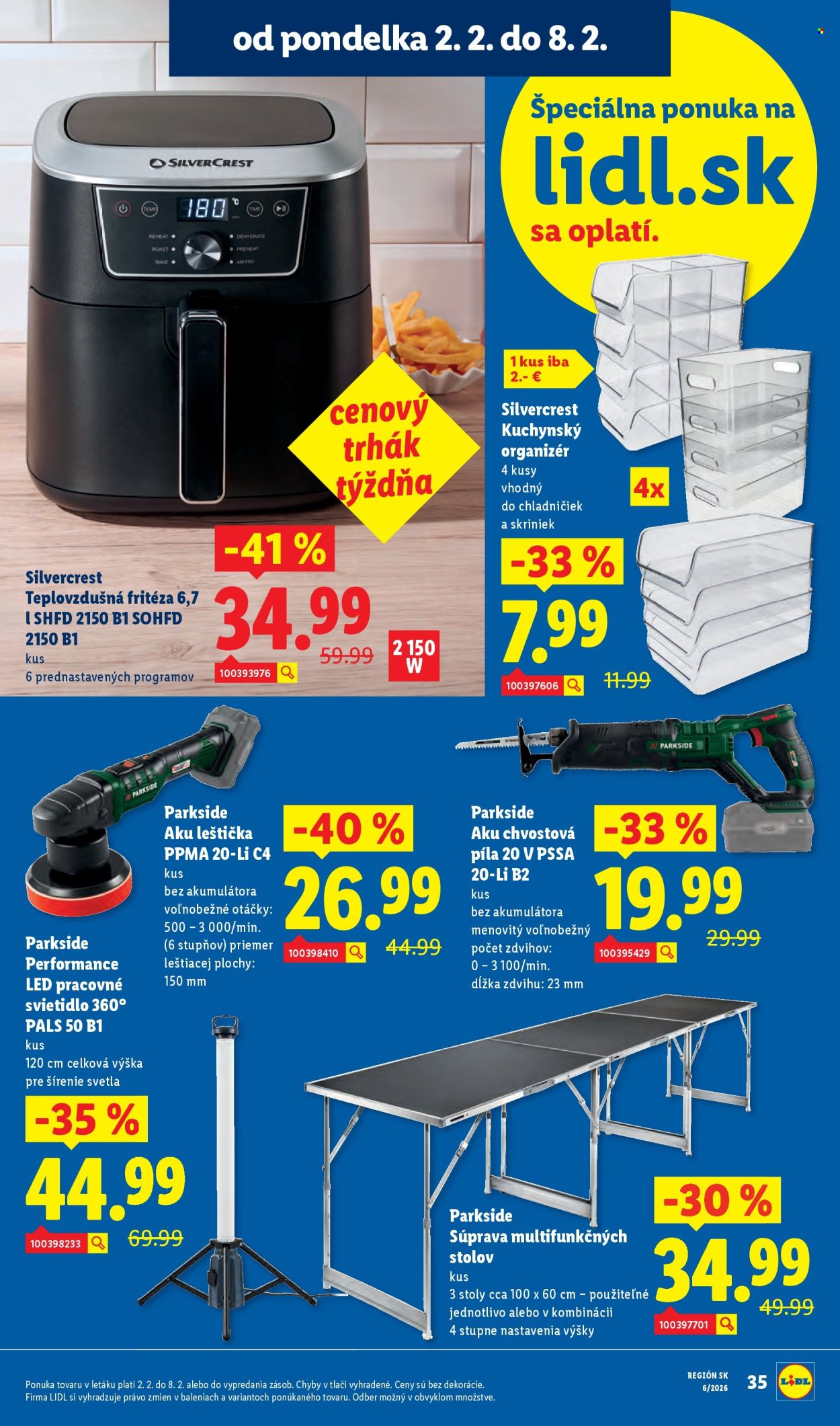 Leták Lidl - 2.2.2026 - 8.2.2026. Strana 47
