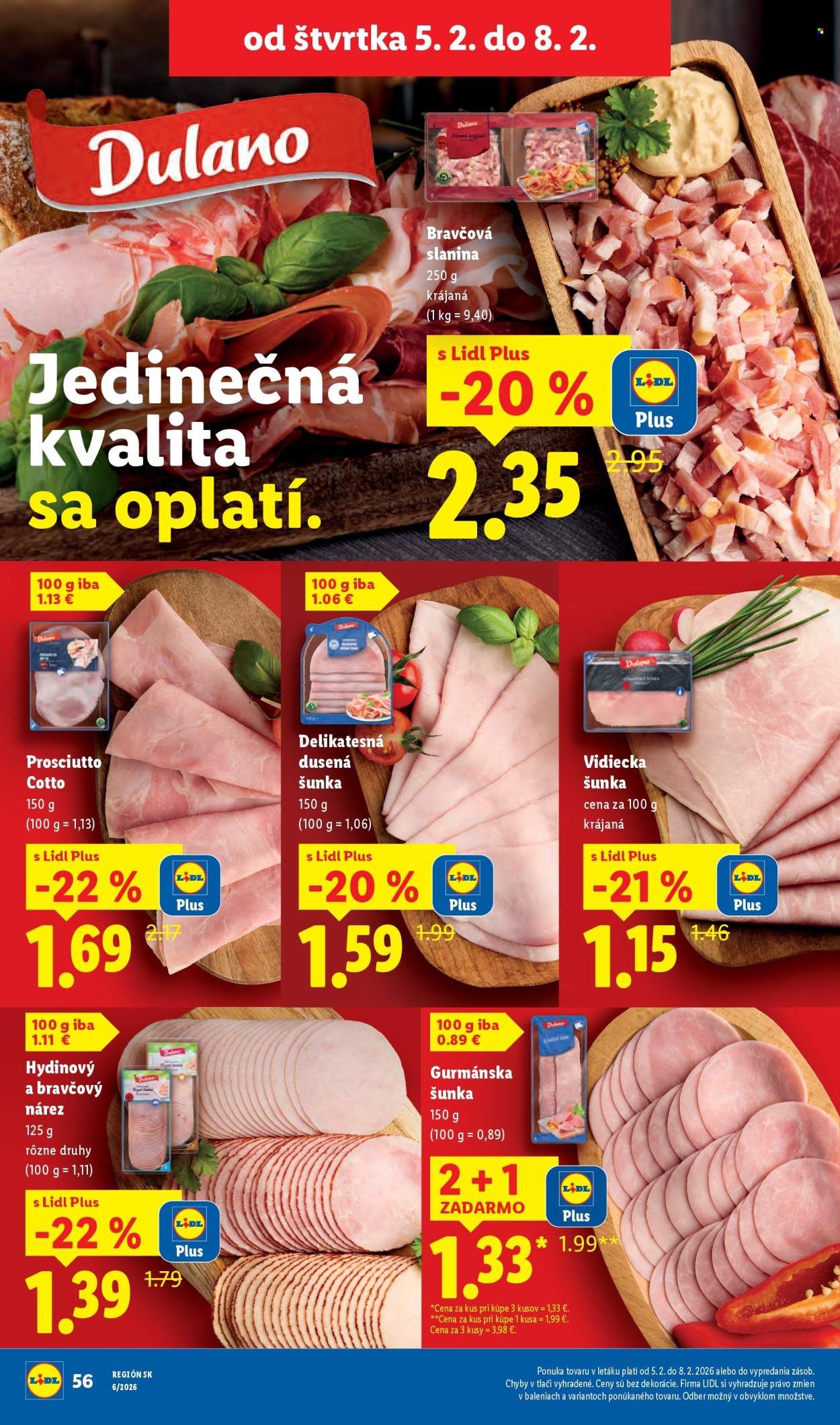Leták Lidl - 2.2.2026 - 8.2.2026. Strana 56
