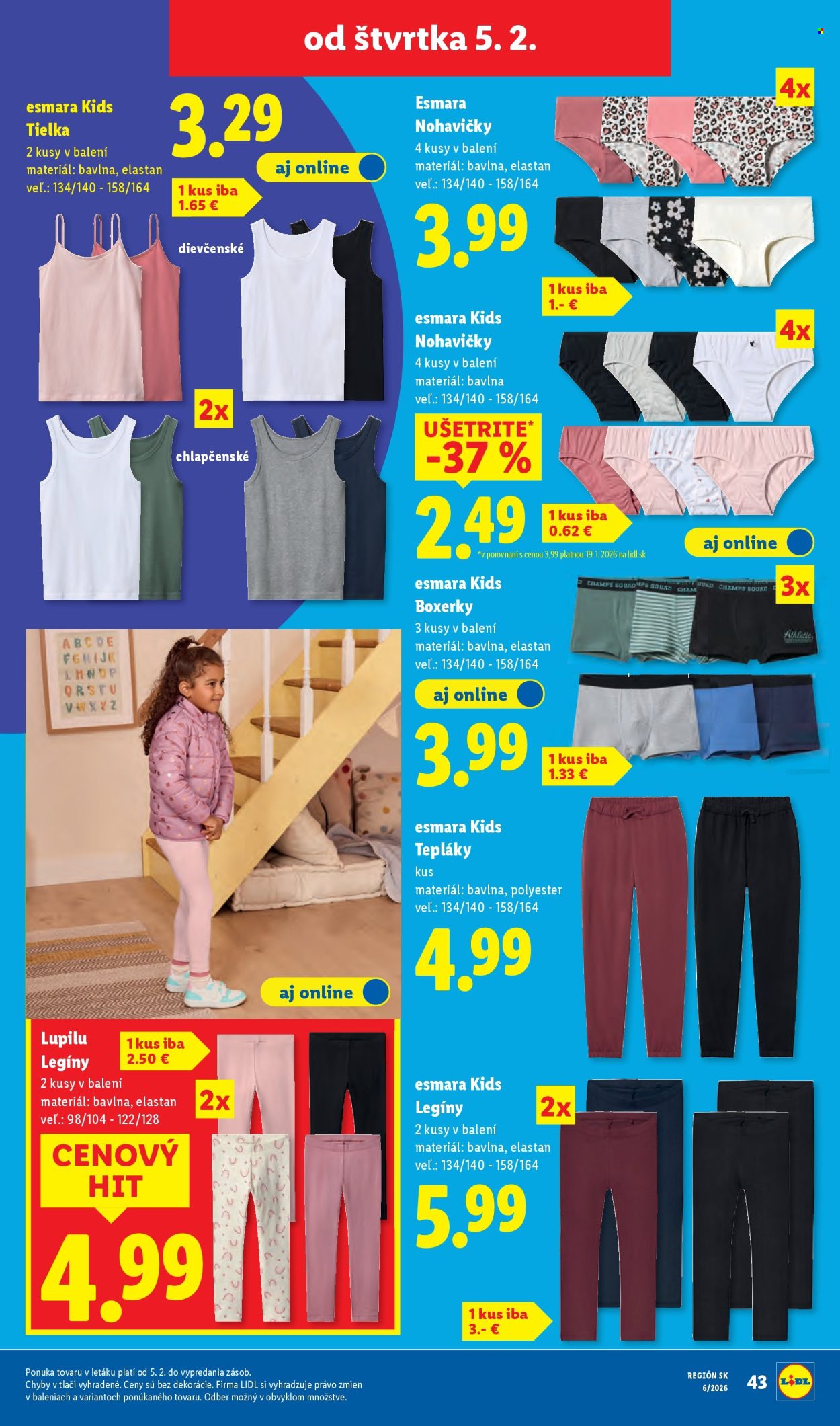 Leták Lidl - 2.2.2026 - 8.2.2026. Strana 73