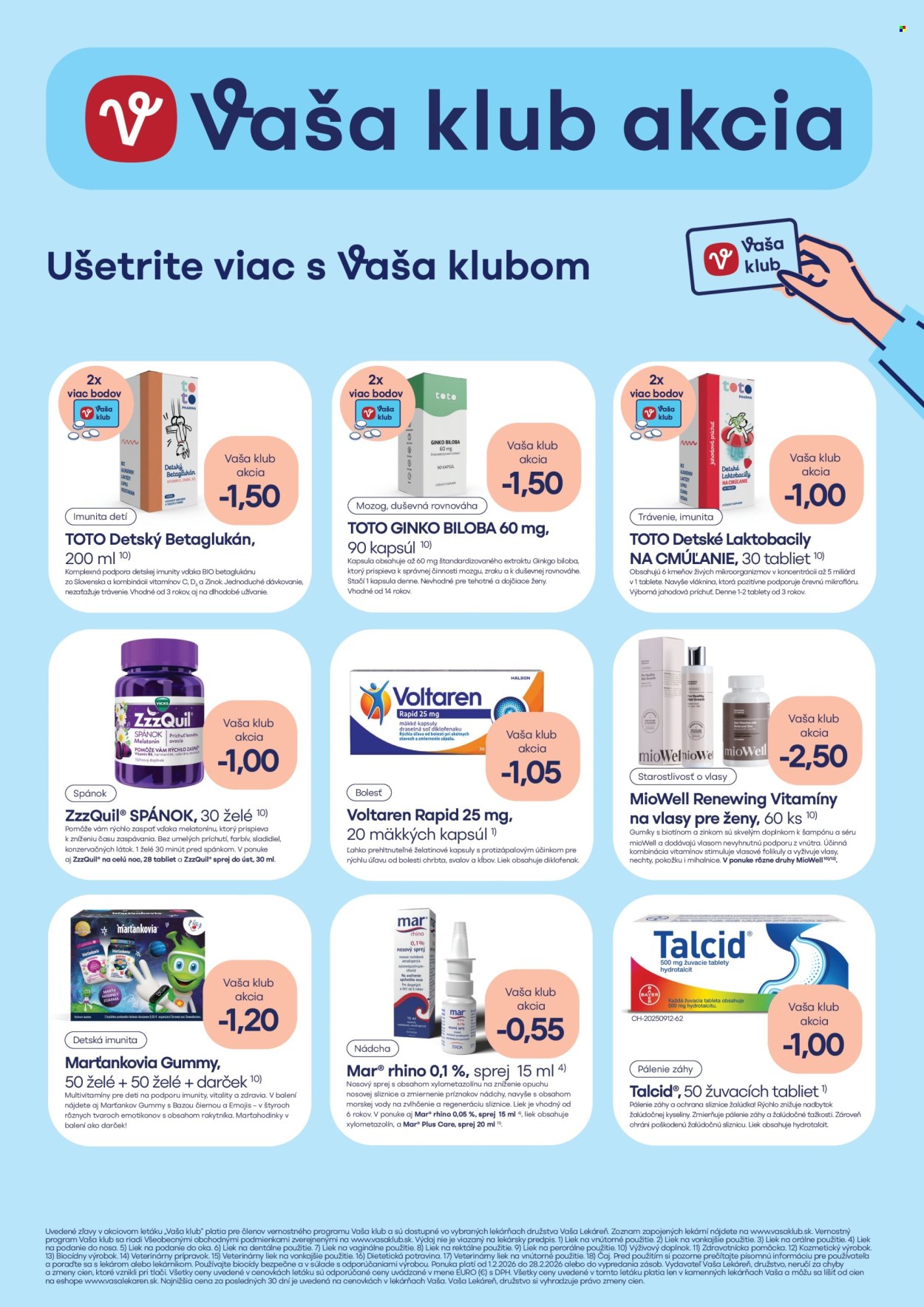Leták Vaša lekáreň - 1.2.2026 - 28.2.2026. Strana 19