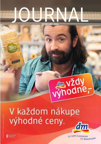 Leták dm drogerie - 1.2.2026 - 28.2.2026.