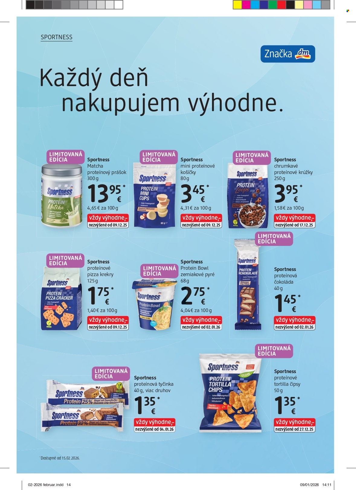 Leták dm drogerie - 1.2.2026 - 28.2.2026. Strana 14