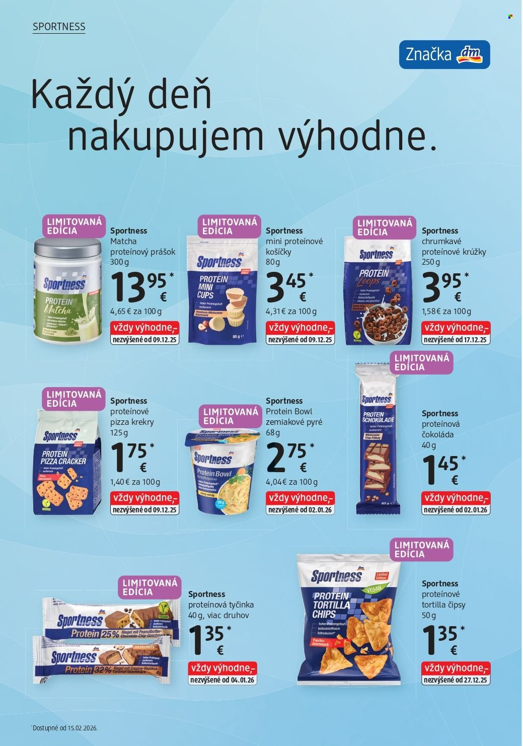 Leták dm drogerie - 1.2.2026 - 28.2.2026. Strana 15