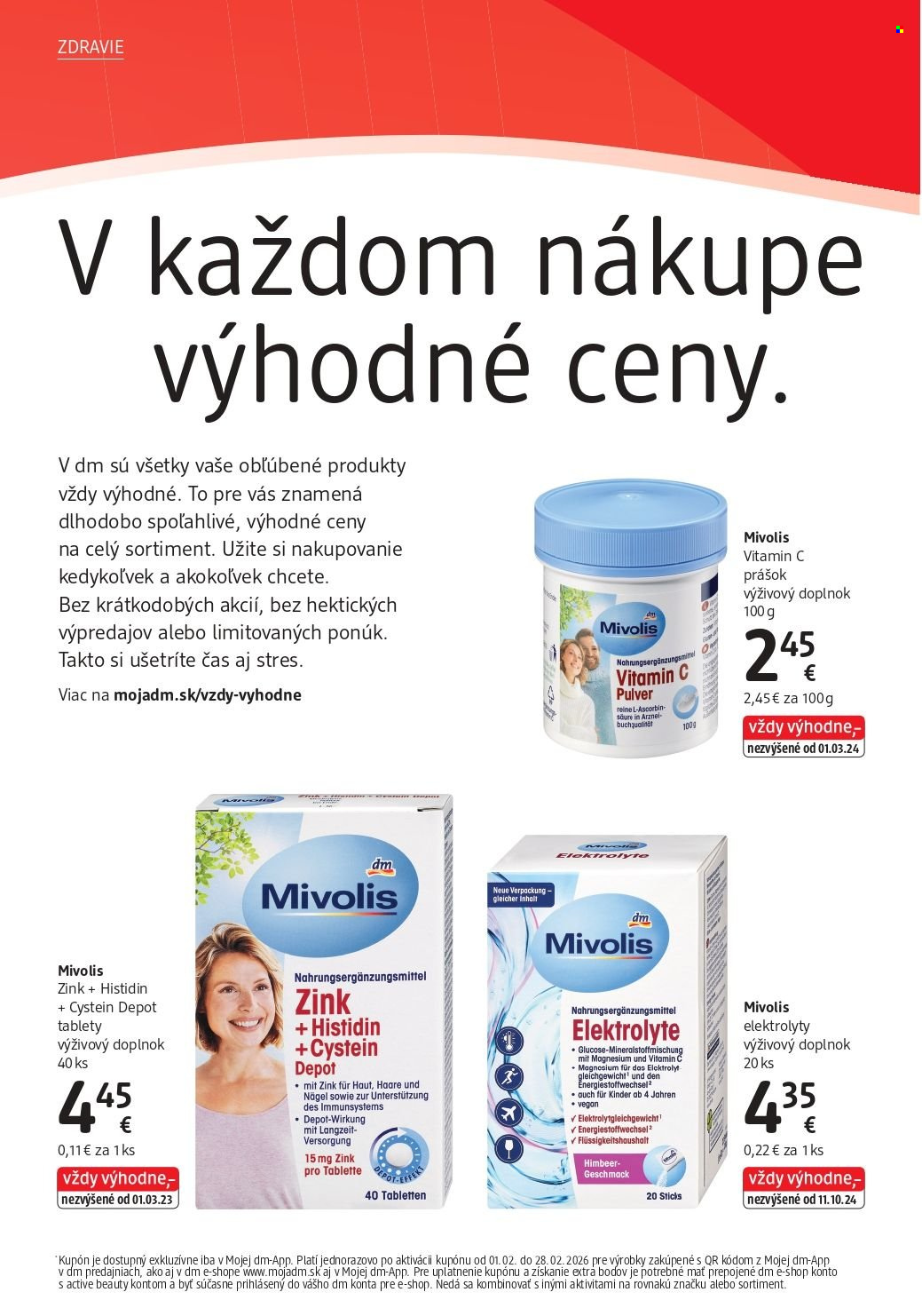 Leták dm drogerie - 1.2.2026 - 28.2.2026. Strana 27