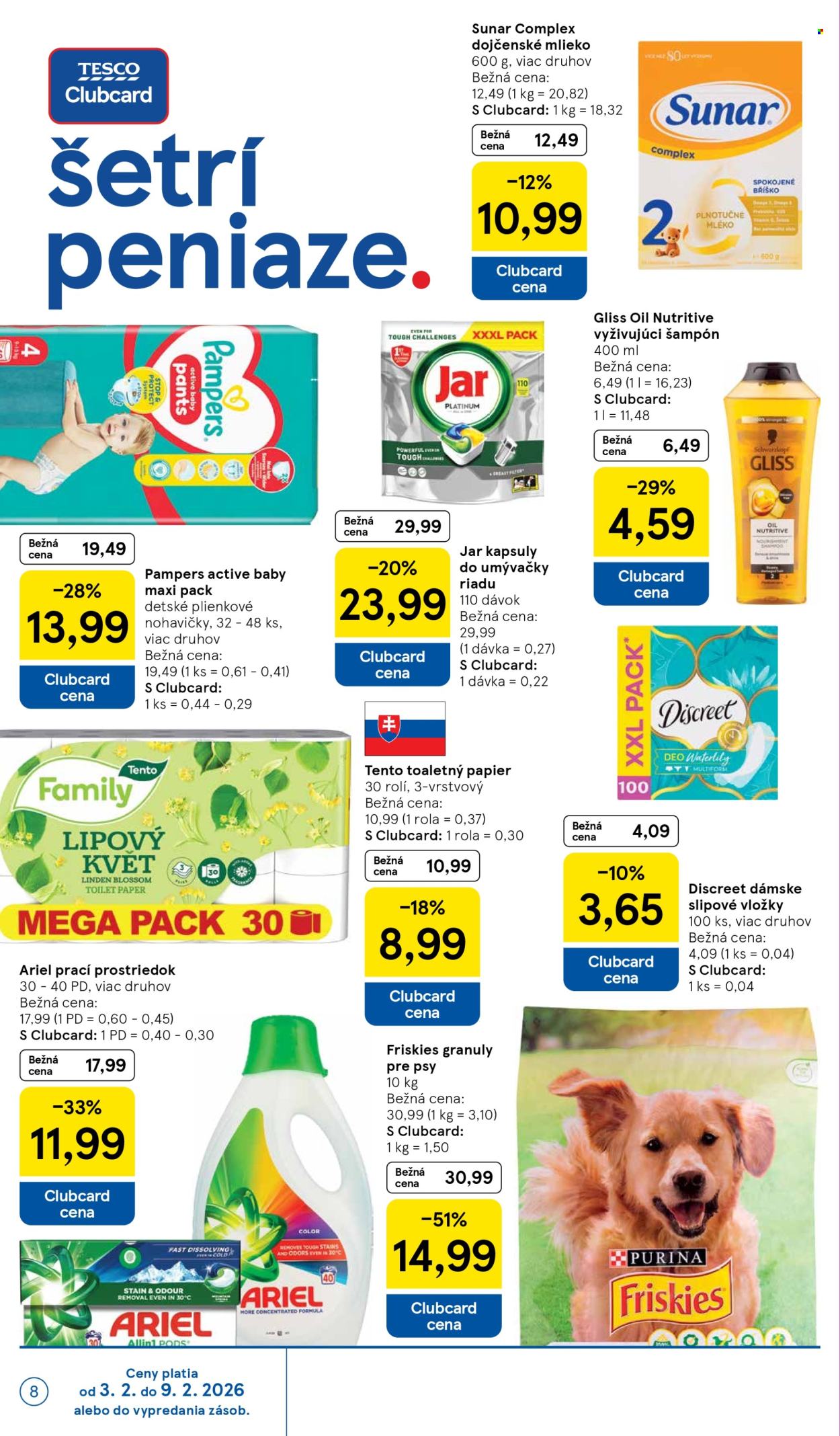 Leták TESCO - 4.2.2026 - 10.2.2026. Strana 8