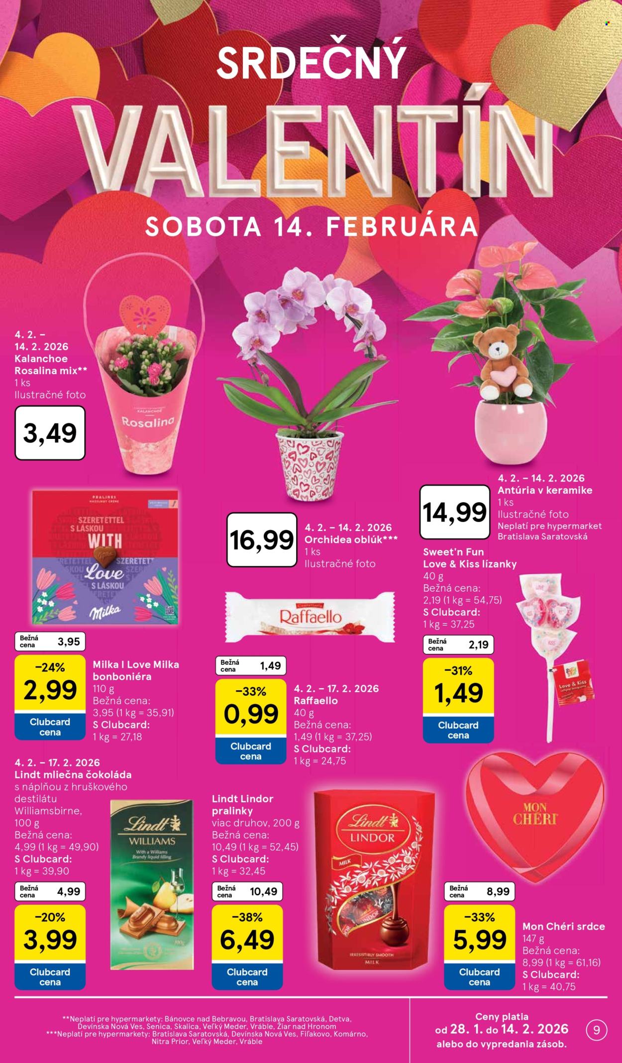 Leták TESCO - 4.2.2026 - 10.2.2026. Strana 9