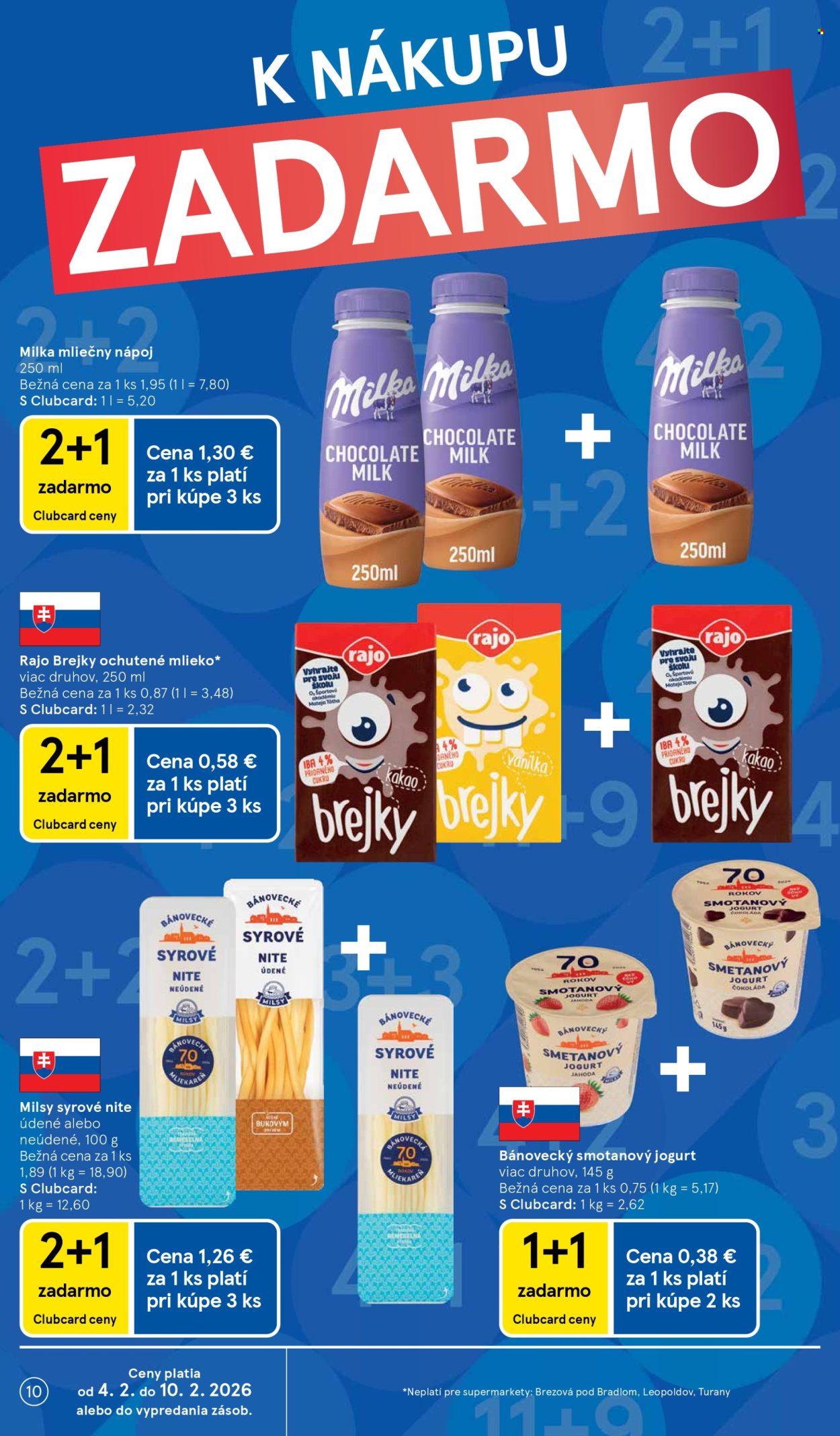 Leták TESCO supermarket - 4.2.2026 - 10.2.2026. Strana 10