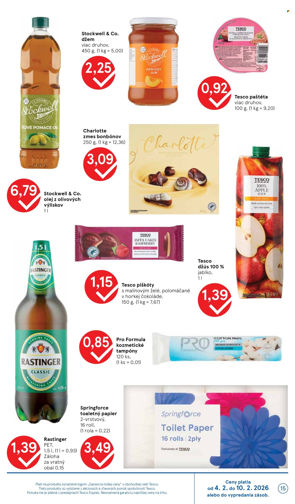 Leták TESCO - 4.2.2026 - 10.2.2026. Strana 15