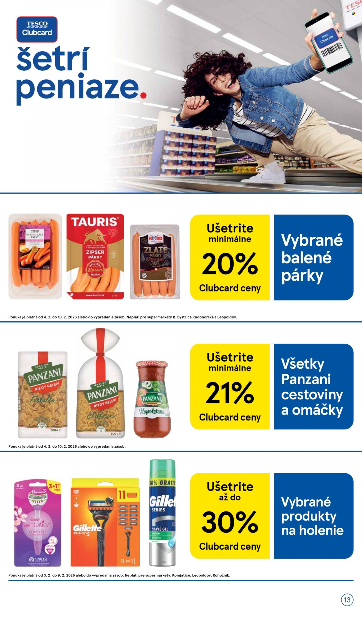 Leták TESCO supermarket - 4.2.2026 - 10.2.2026. Strana 13
